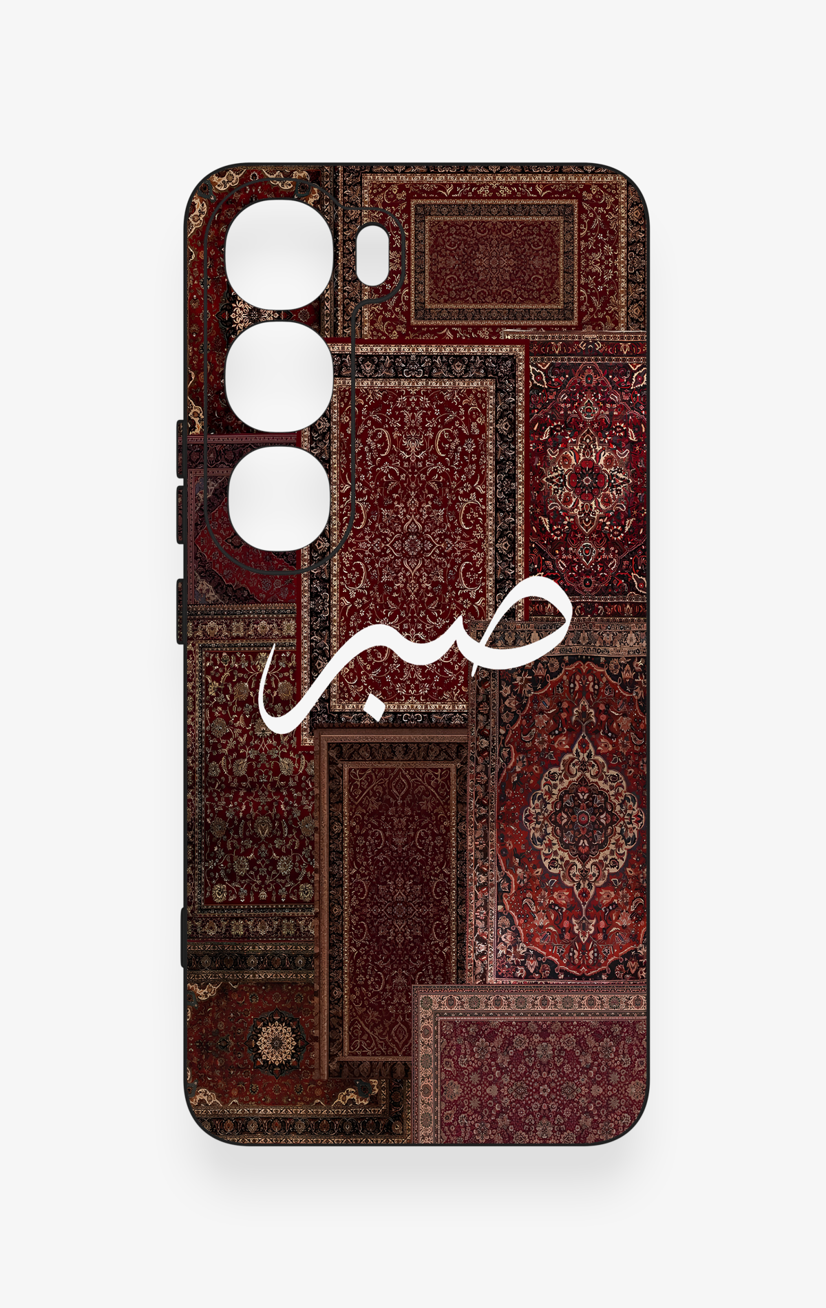 Vivo V40 Lite 5G Uyumlu Sabır Etnik Halı Desen Desenli Silikon Kılıf