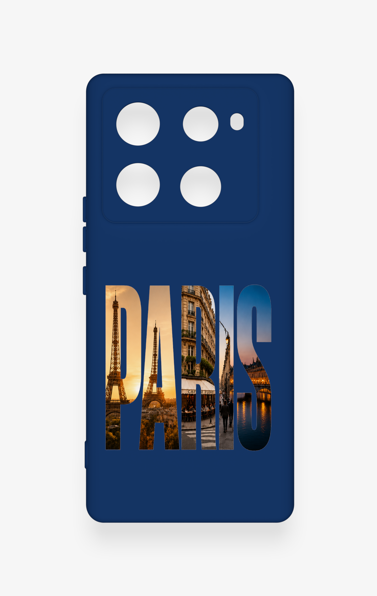 İnfinix Note 40 Pro Uyumlu Paris Desenli Silikon Kılıf