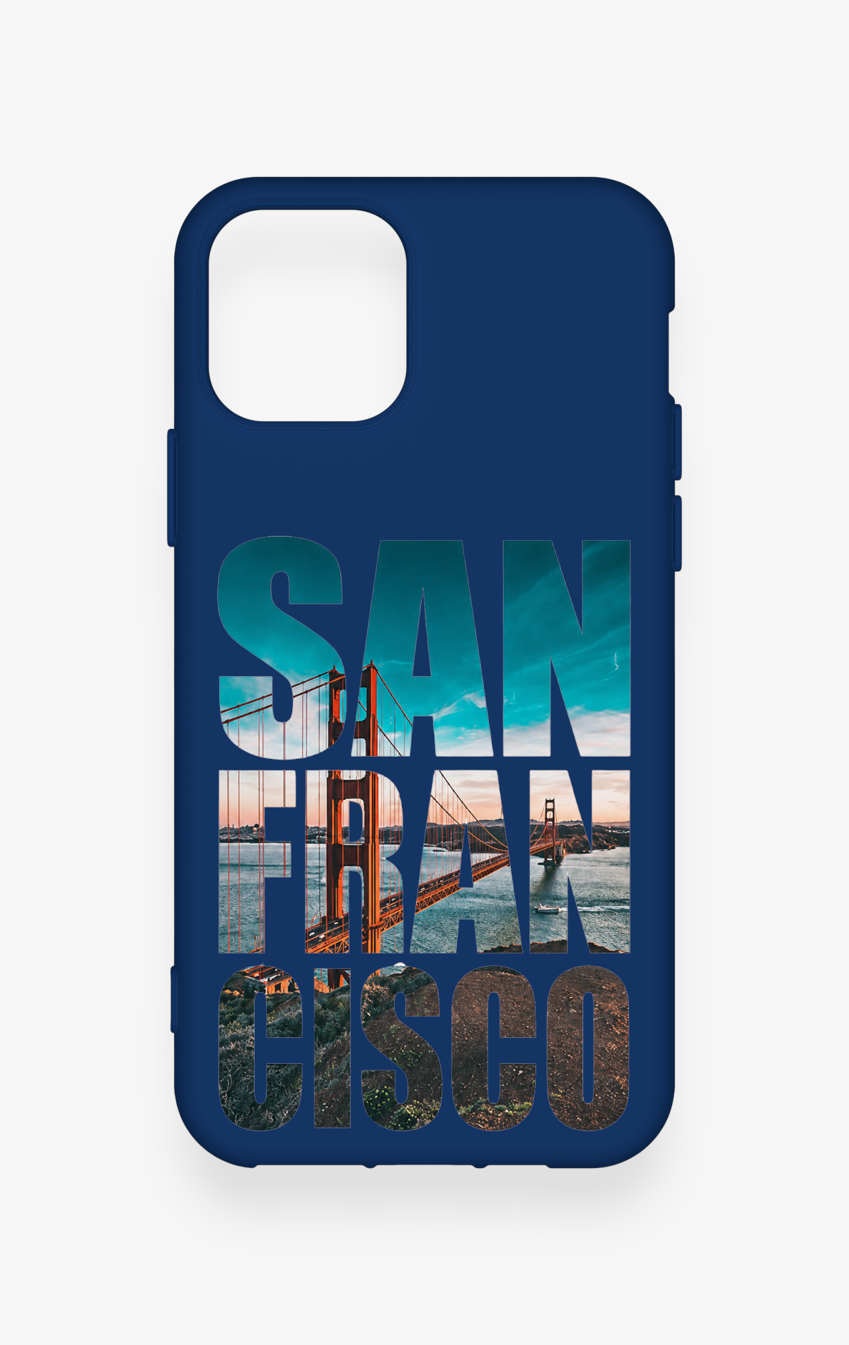 iPhone 11 Pro Uyumlu San Francisco Desenli Silikon Kılıf