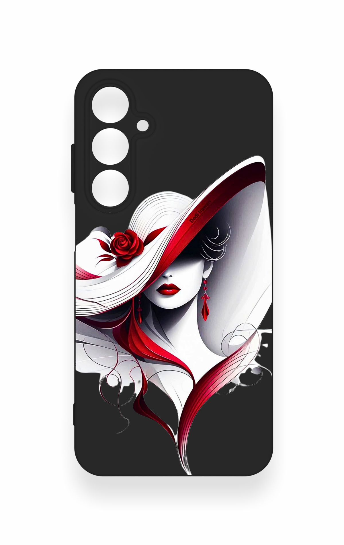 Samsung A55 Uyumlu Matmazel Desenli Silikon Kılıf