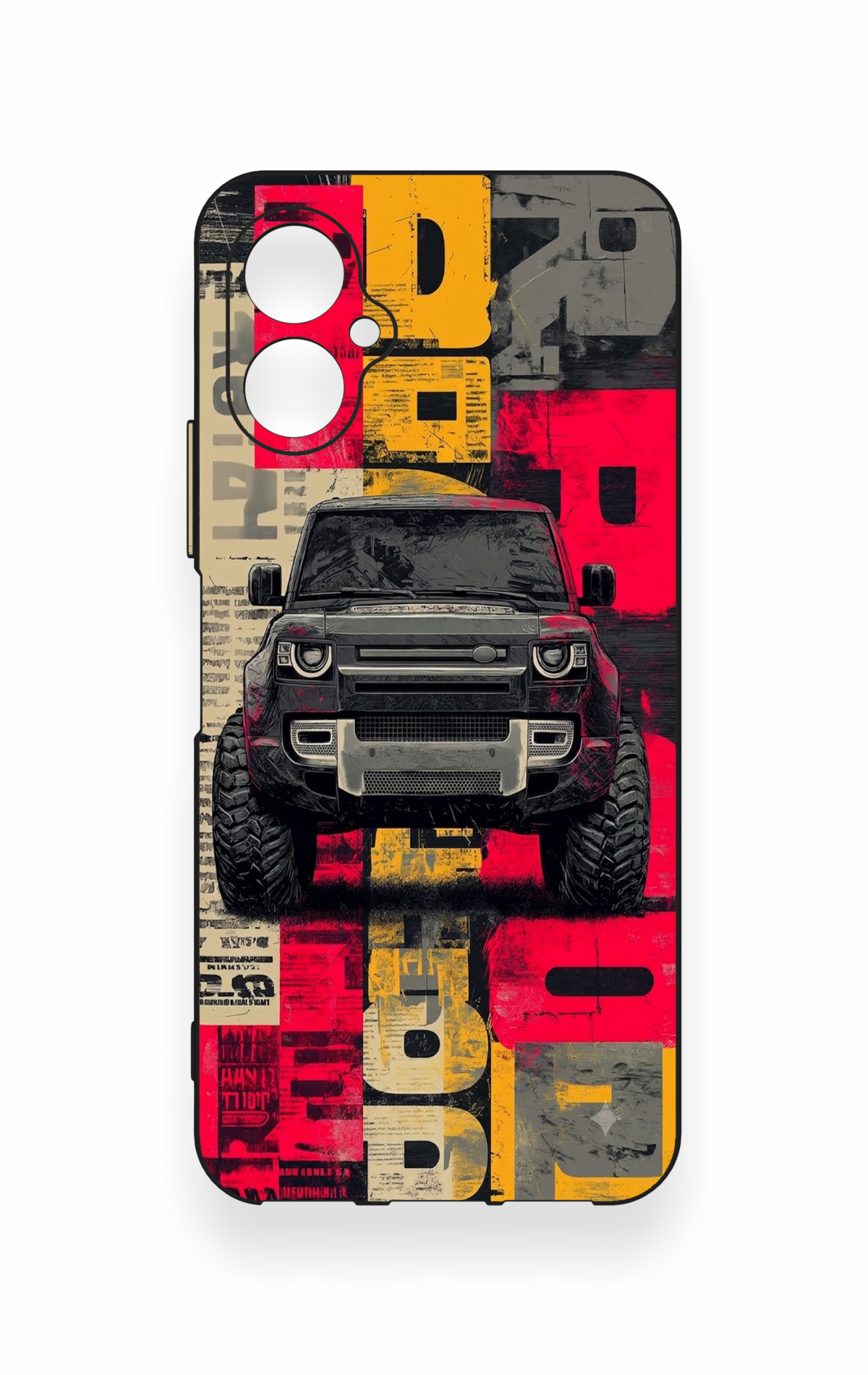 Omix X5 Uyumlu Defender Truck Desenli Silikon Kılıf