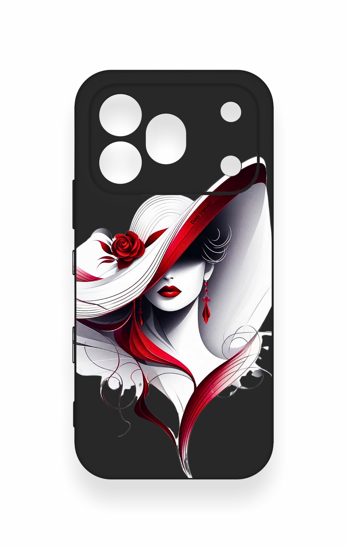 Honor 600 Pro Uyumlu Matmazel Desenli Silikon Kılıf