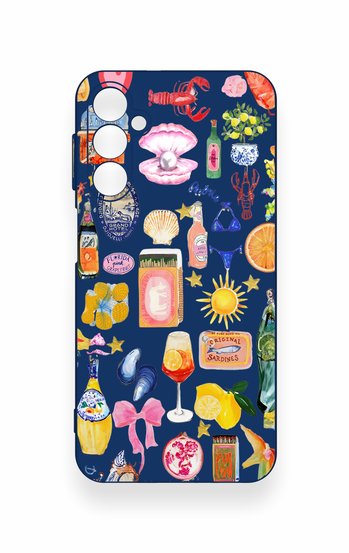 Samsung A24 Uyumlu Summer Desenli Silikon Kılıf
