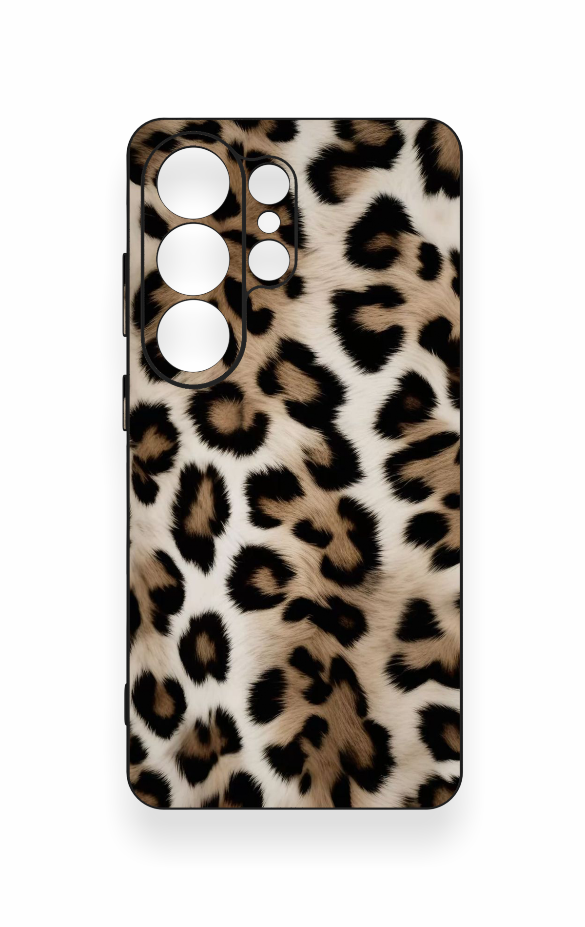 Samsung S26 Ultra Uyumlu Leopar Derisi Desenli Silikon Kılıf