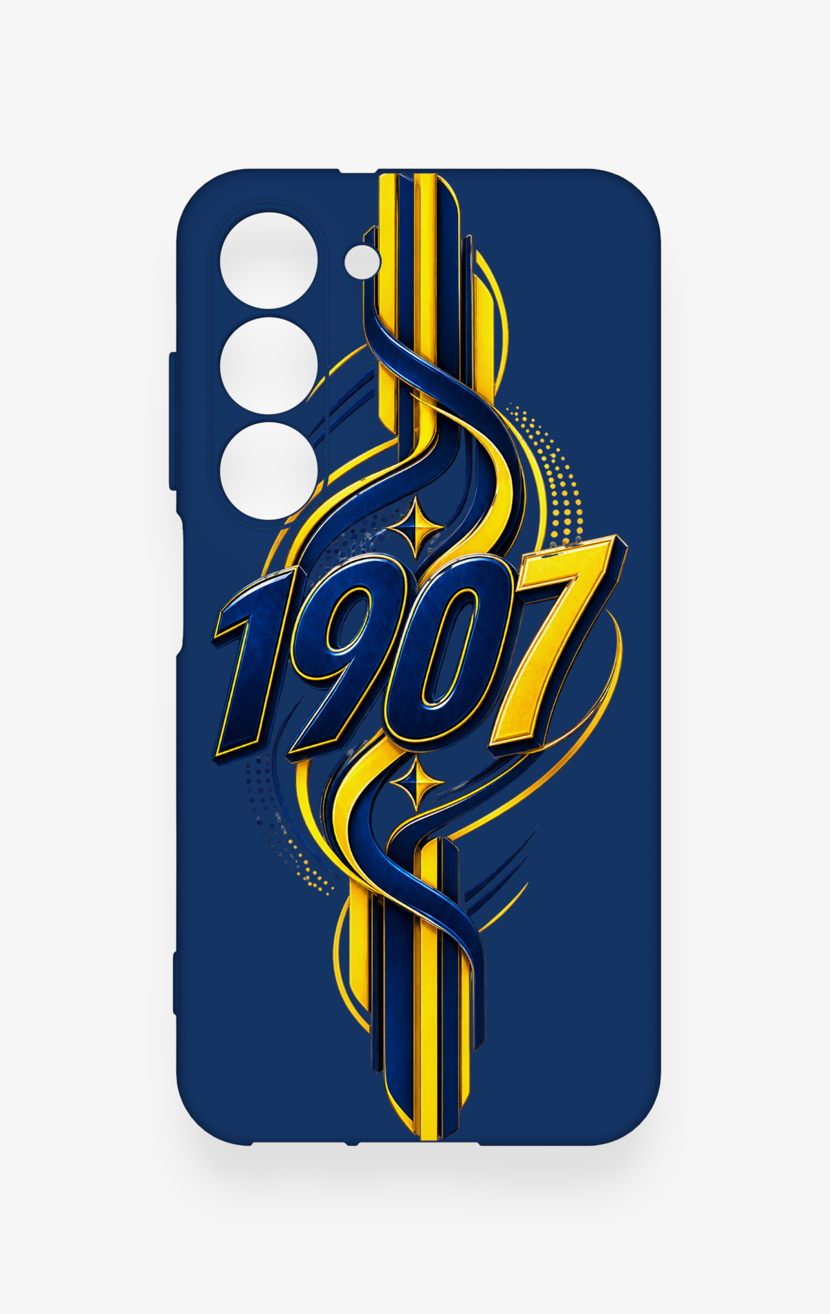 Samsung S23 Uyumlu FB-1907 Desenli Silikon Kılıf