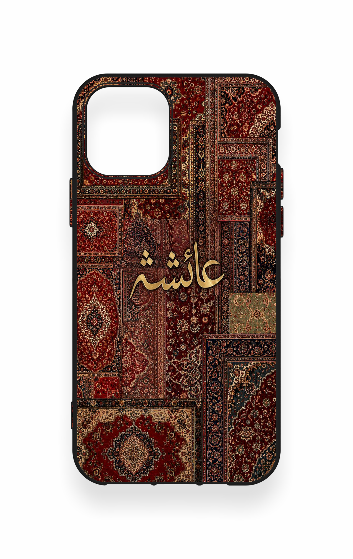 iPhone 11 Pro Uyumlu Vintage Halı Desenli Silikon Kılıf