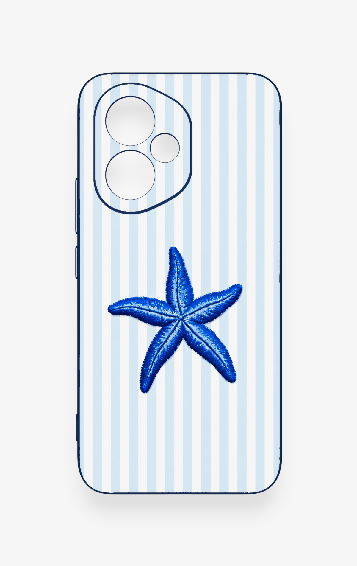 Honor 400 Uyumlu Mavi Deniz Yıldızı Desenli Silikon Kılıf
