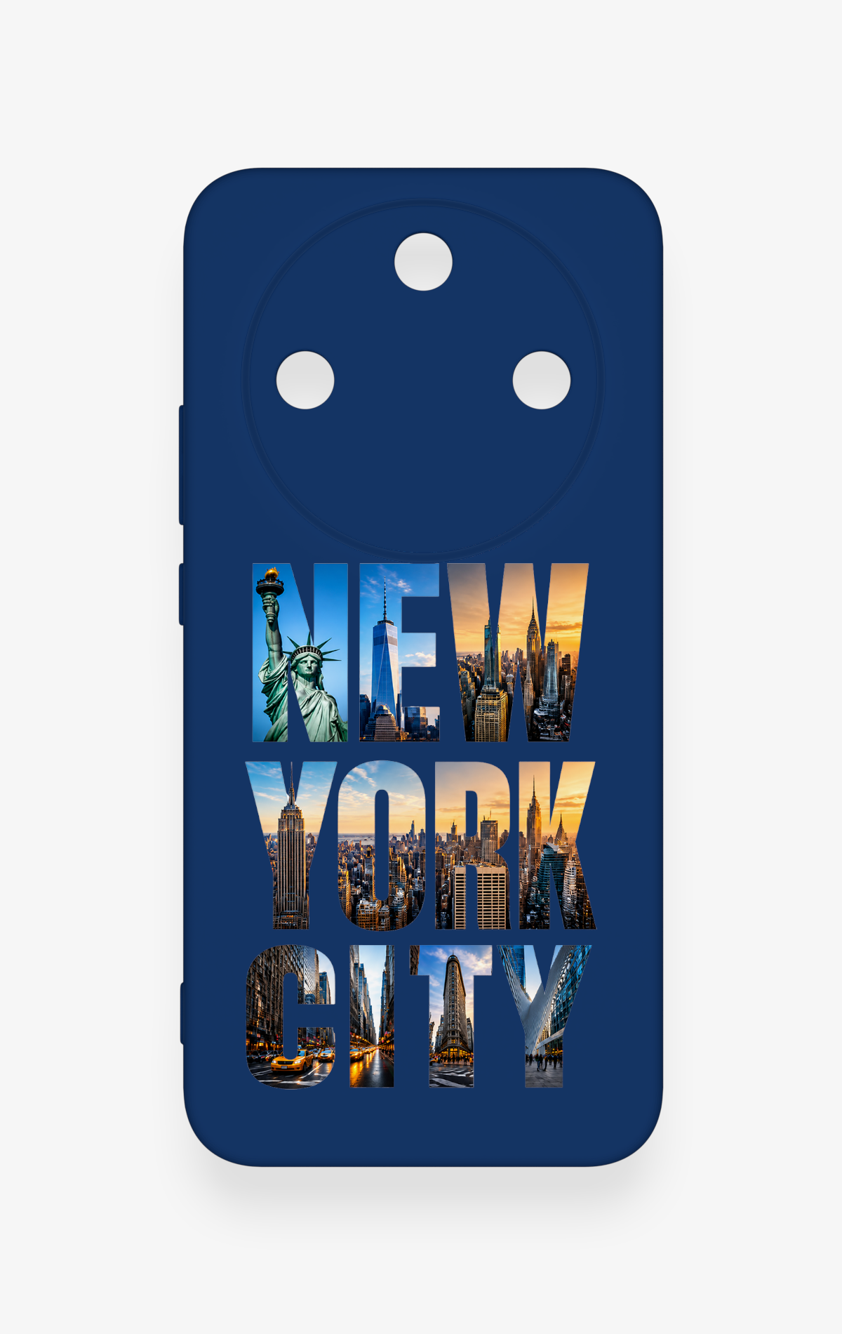 Honor Magic 8 Lite Uyumlu New York City Desenli Silikon Kılıf