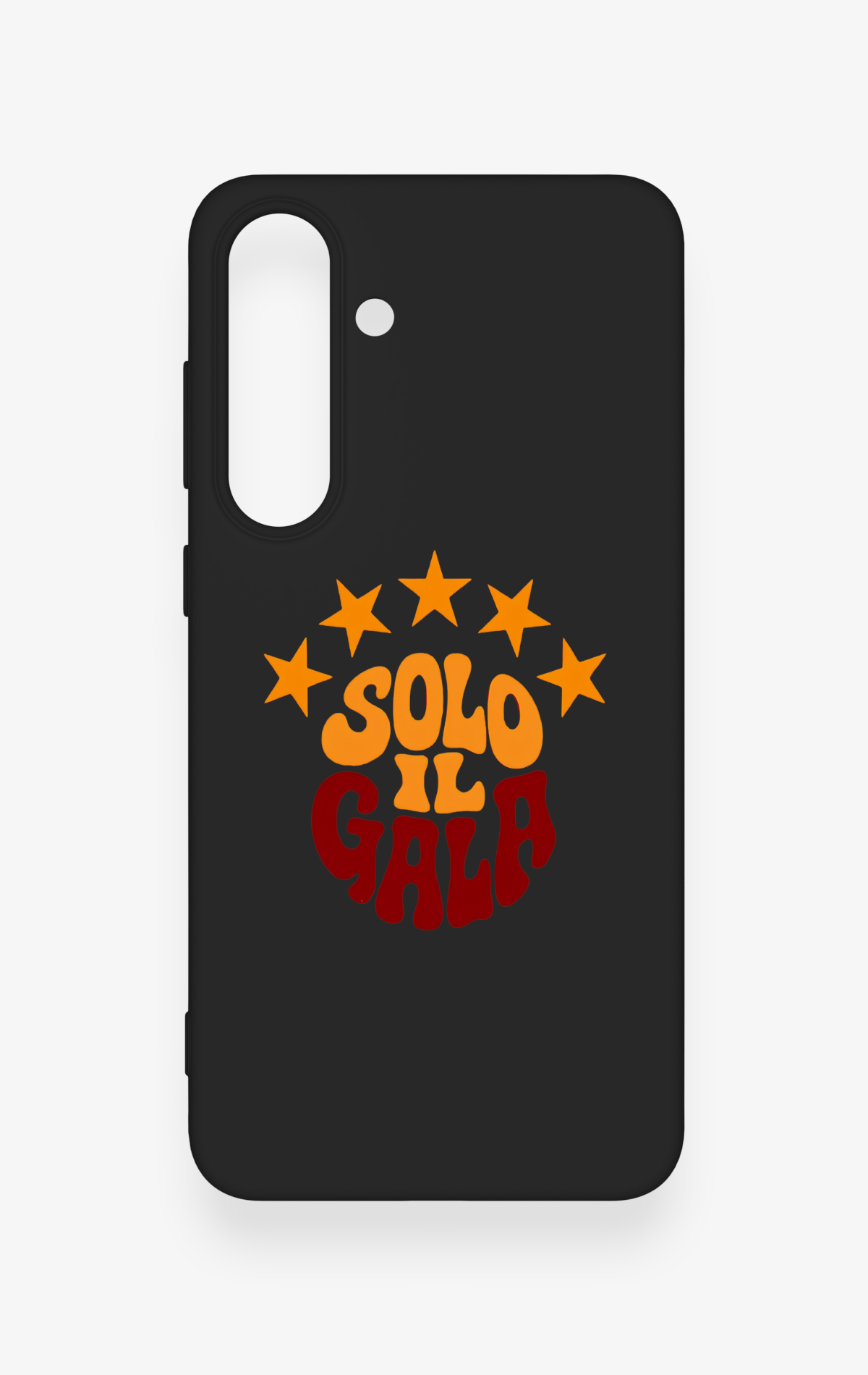 Samsung S25Fe Uyumlu Solo IL Gala Desenli Silikon Kılıf