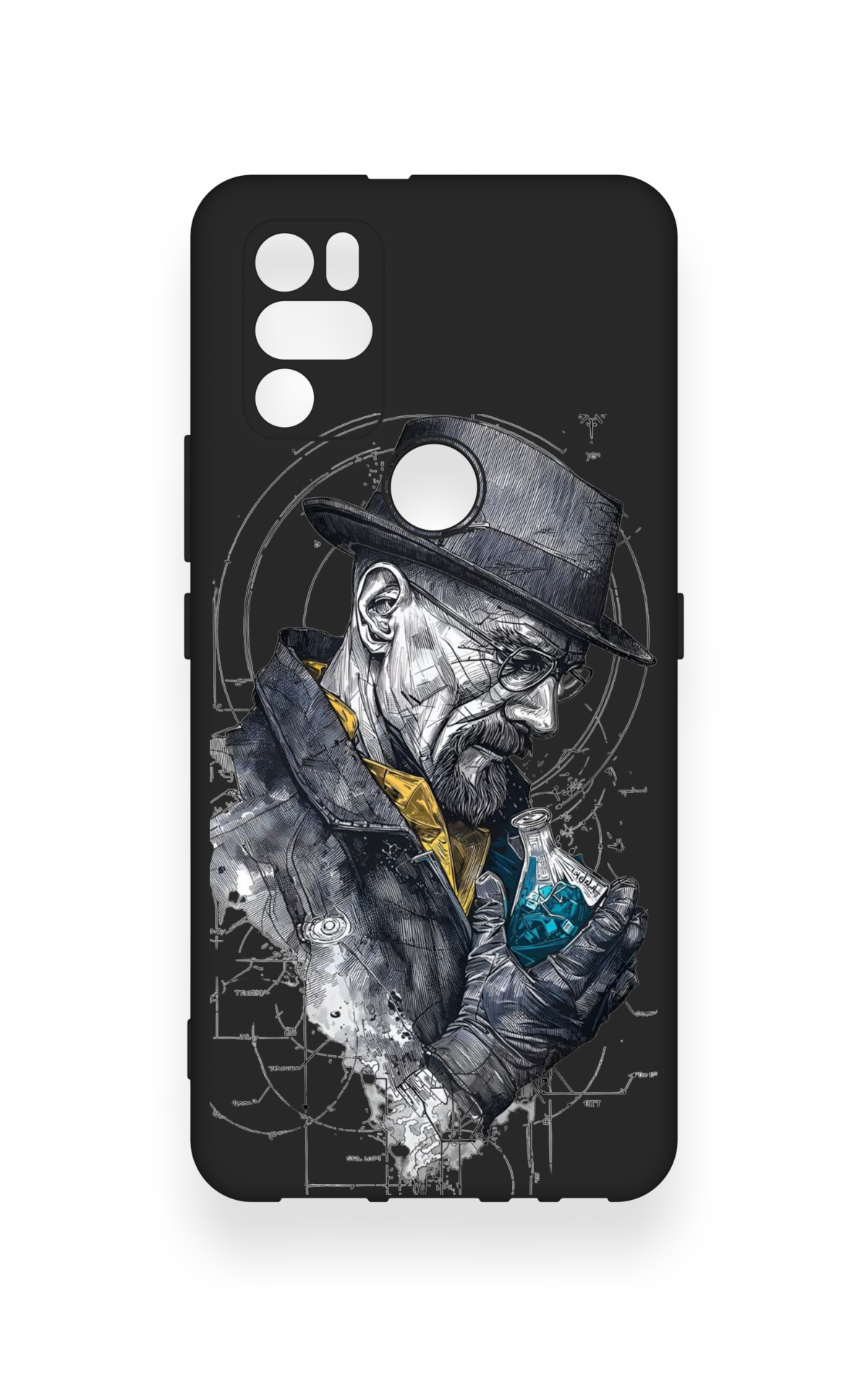 Omix X300 Uyumlu Walter White Desenli Silikon Kılıf