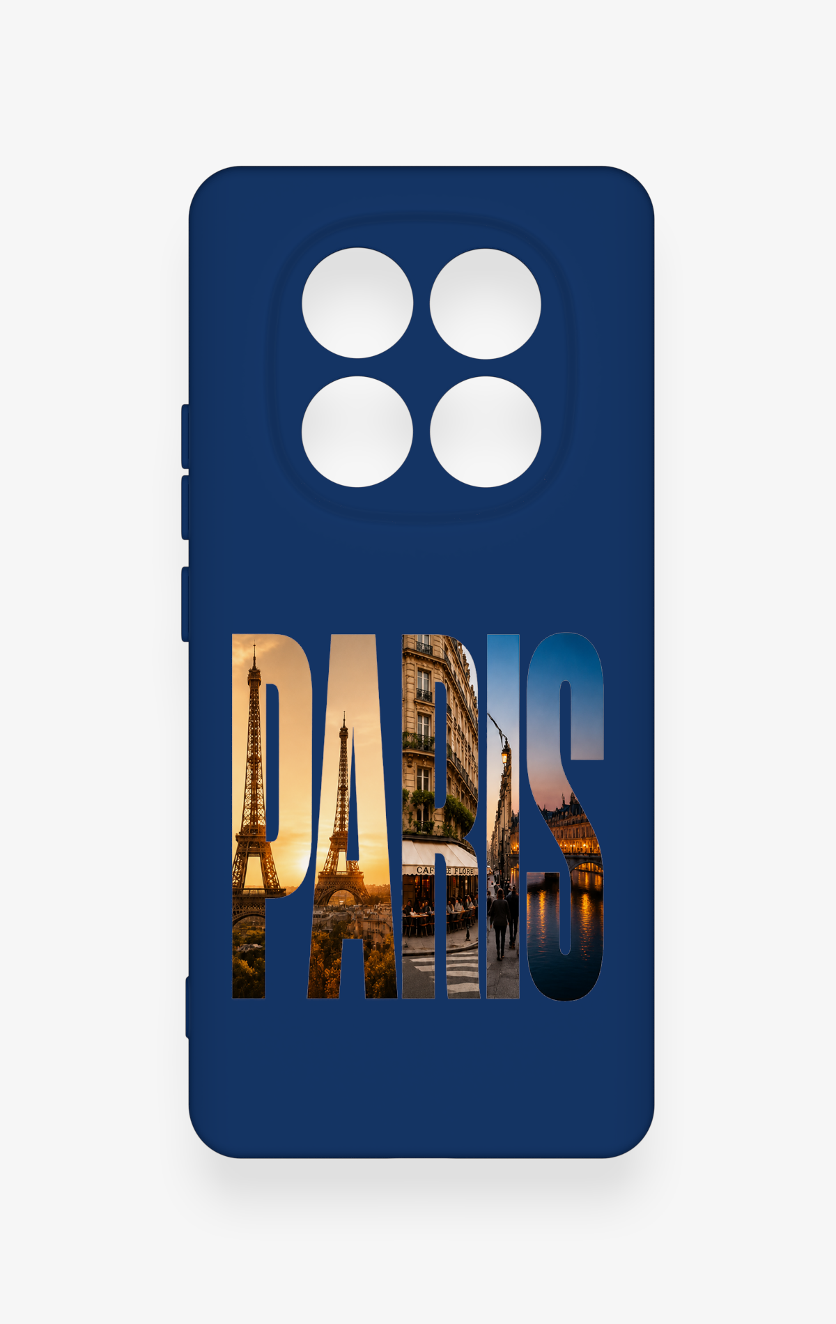 Redmi Note 14 Pro 5G Uyumlu Paris Desenli Silikon Kılıf