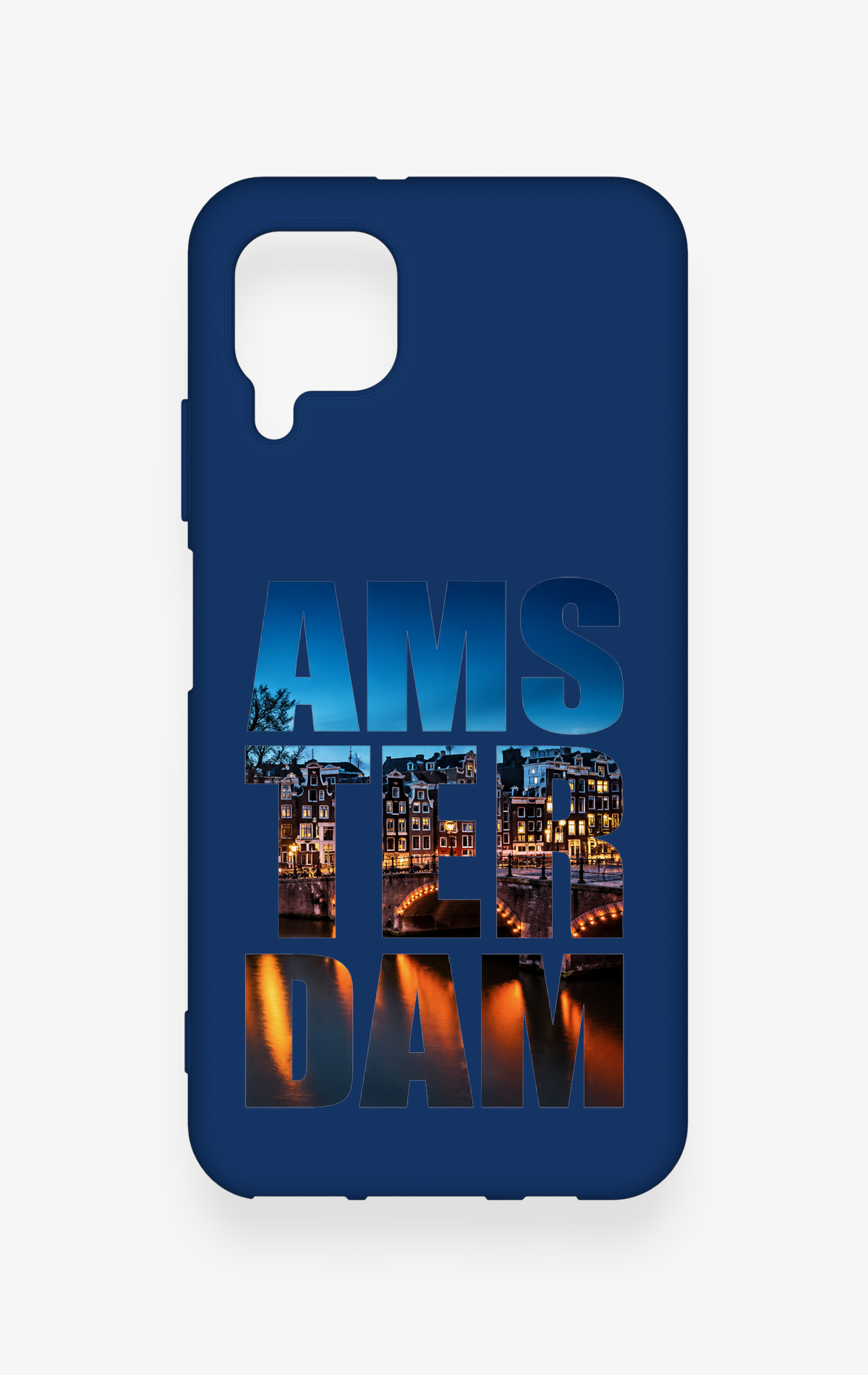 Huawei P40 Lite Uyumlu Amsterdam Desenli Silikon Kılıf