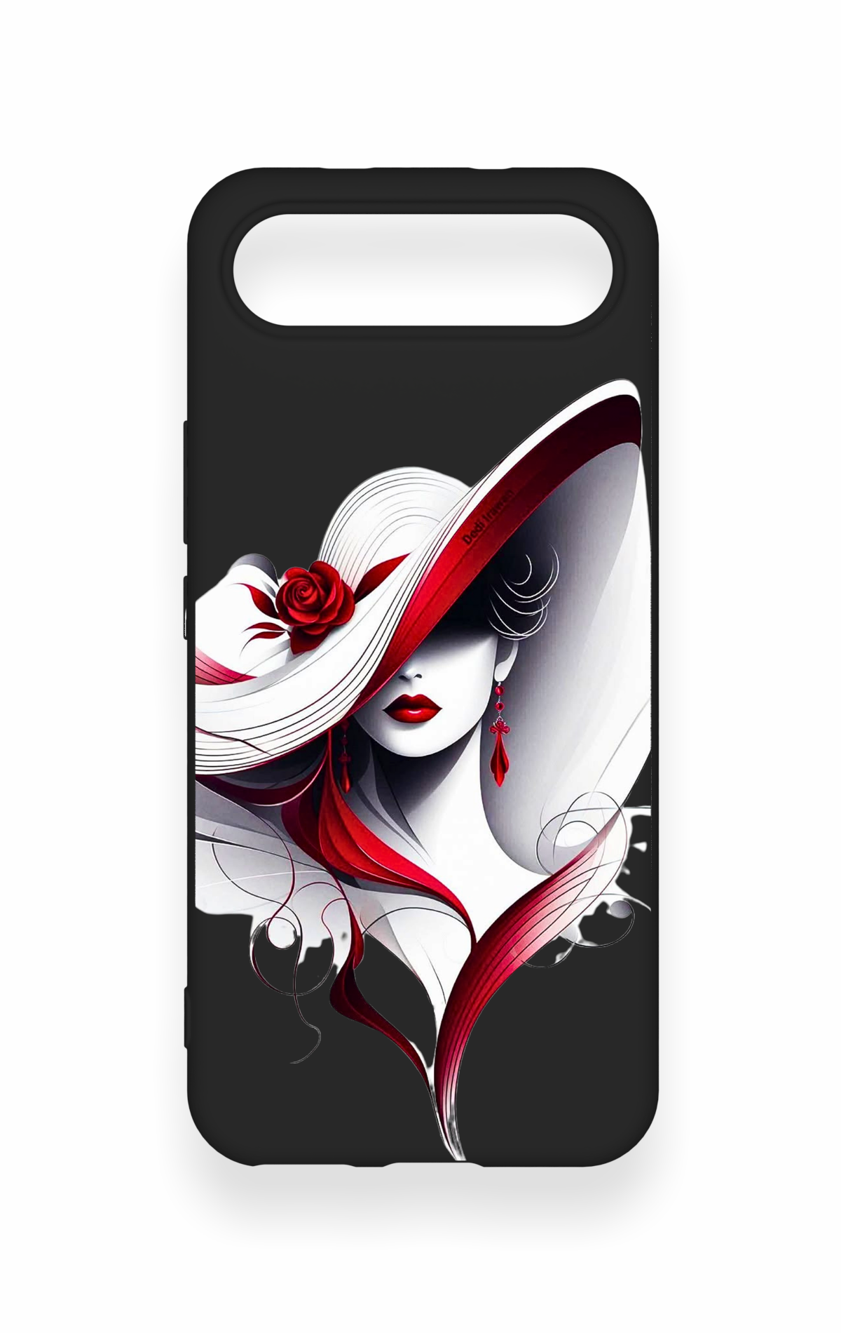 Tecno Spark Slim Uyumlu Matmazel Desenli Silikon Kılıf