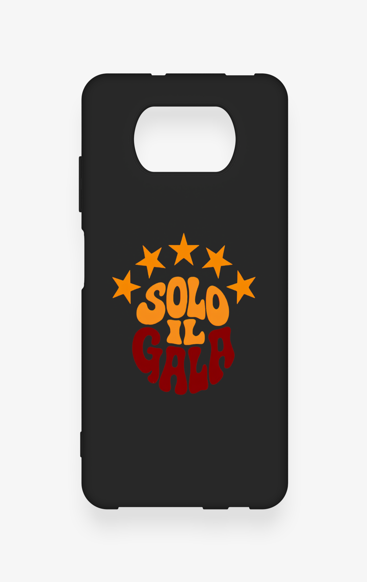 Poco X3 Uyumlu Solo IL Gala Desenli Silikon Kılıf