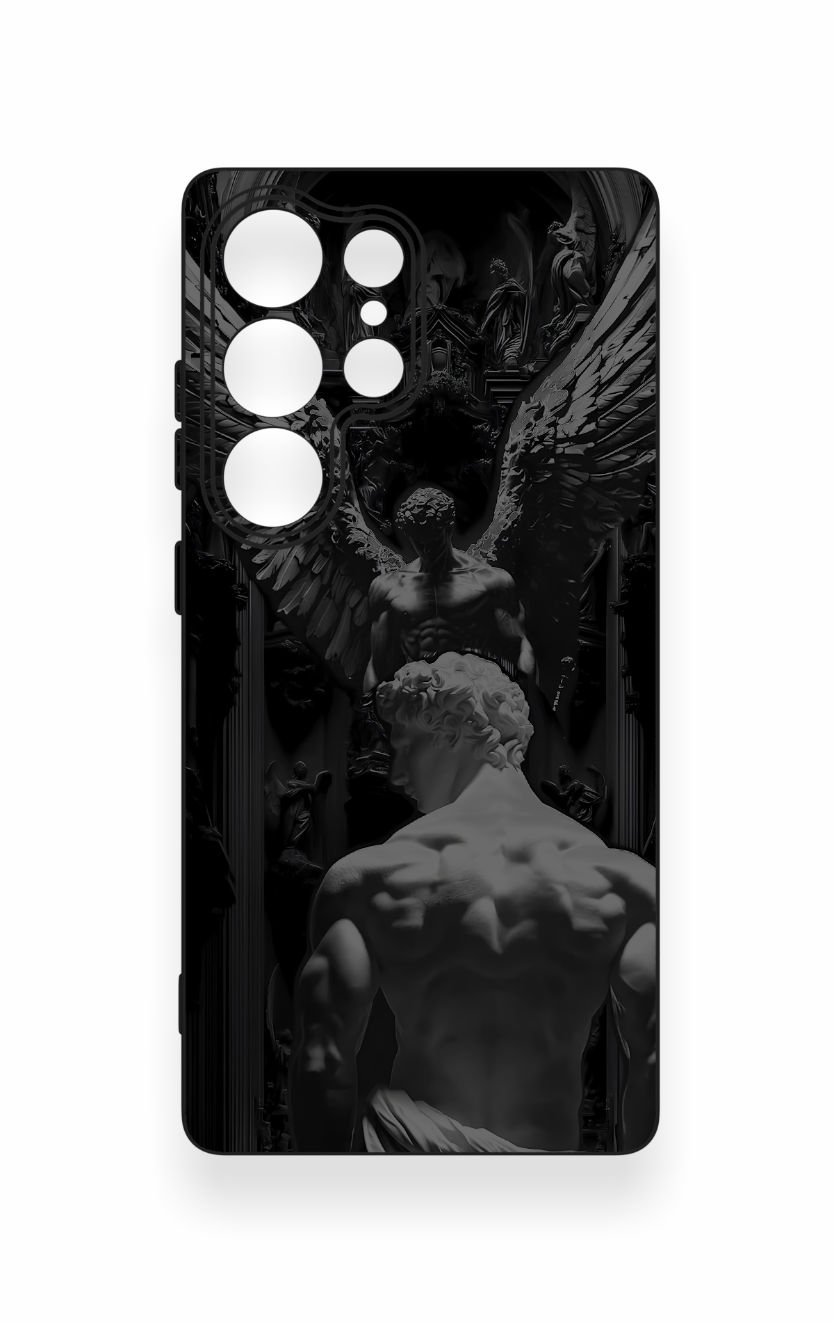 Samsung S25 Ultra Uyumlu Icarus Desenli Silikon Kılıf