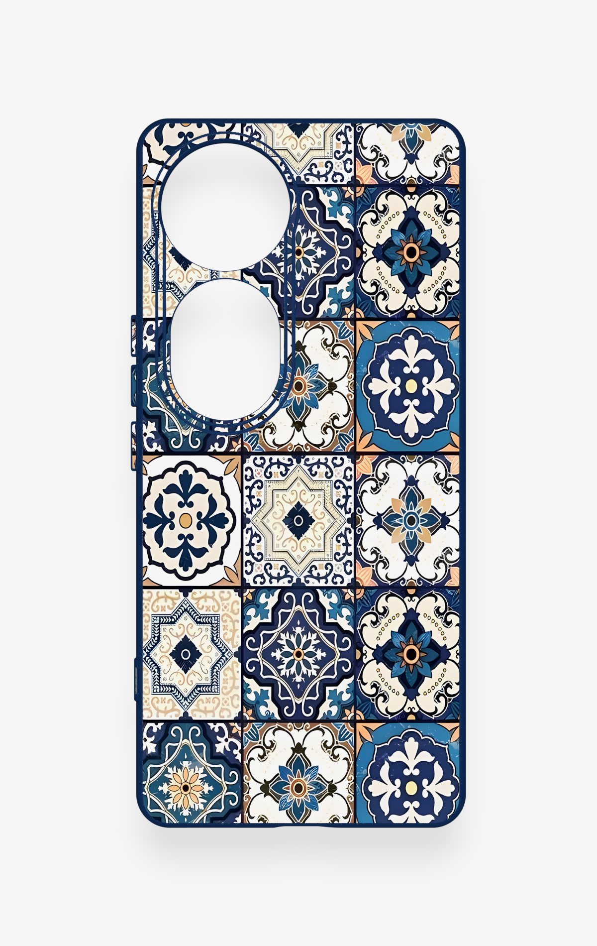 Vivo V40 Uyumlu Mozaik Çini Desenli Silikon Kılıf