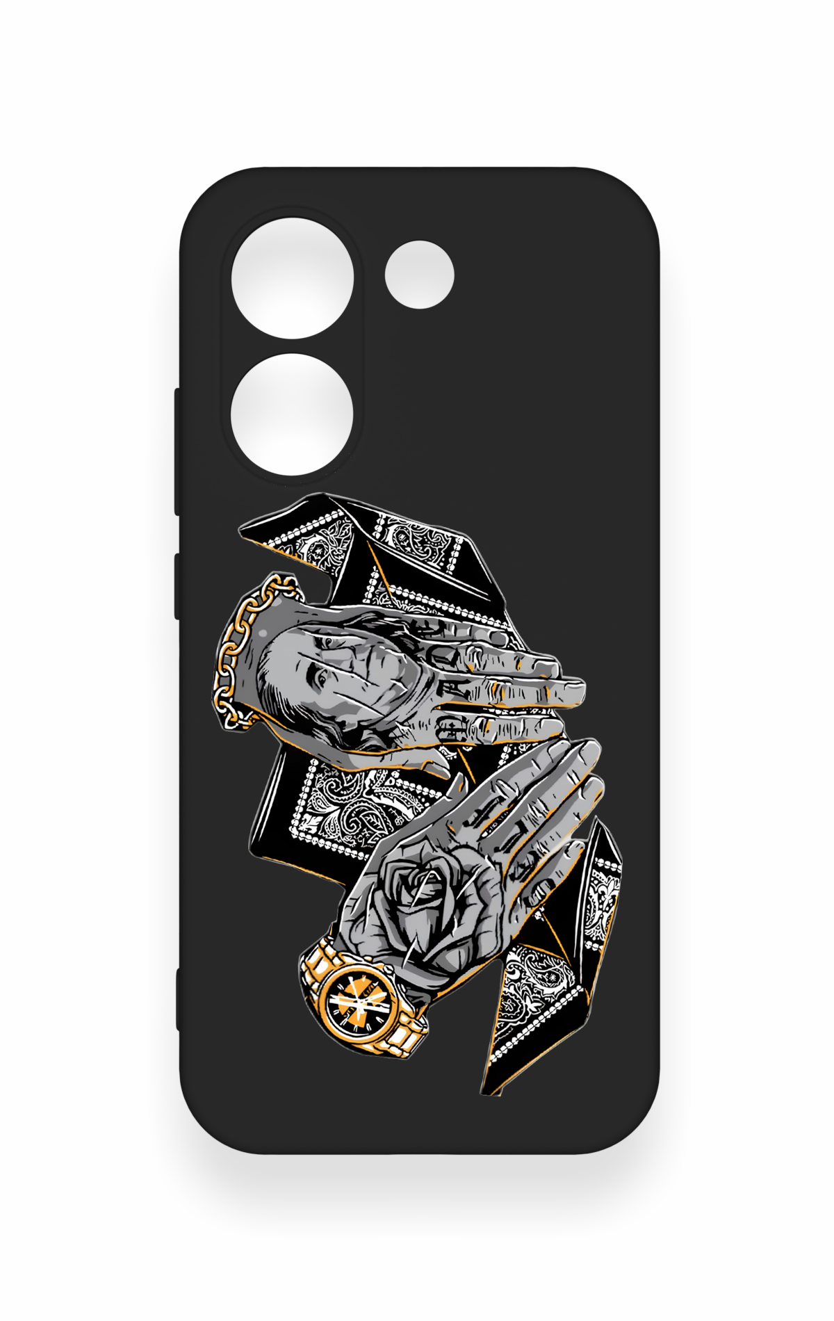 Poco X8 Pro Uyumlu Self Made Desenli Silikon Kılıf