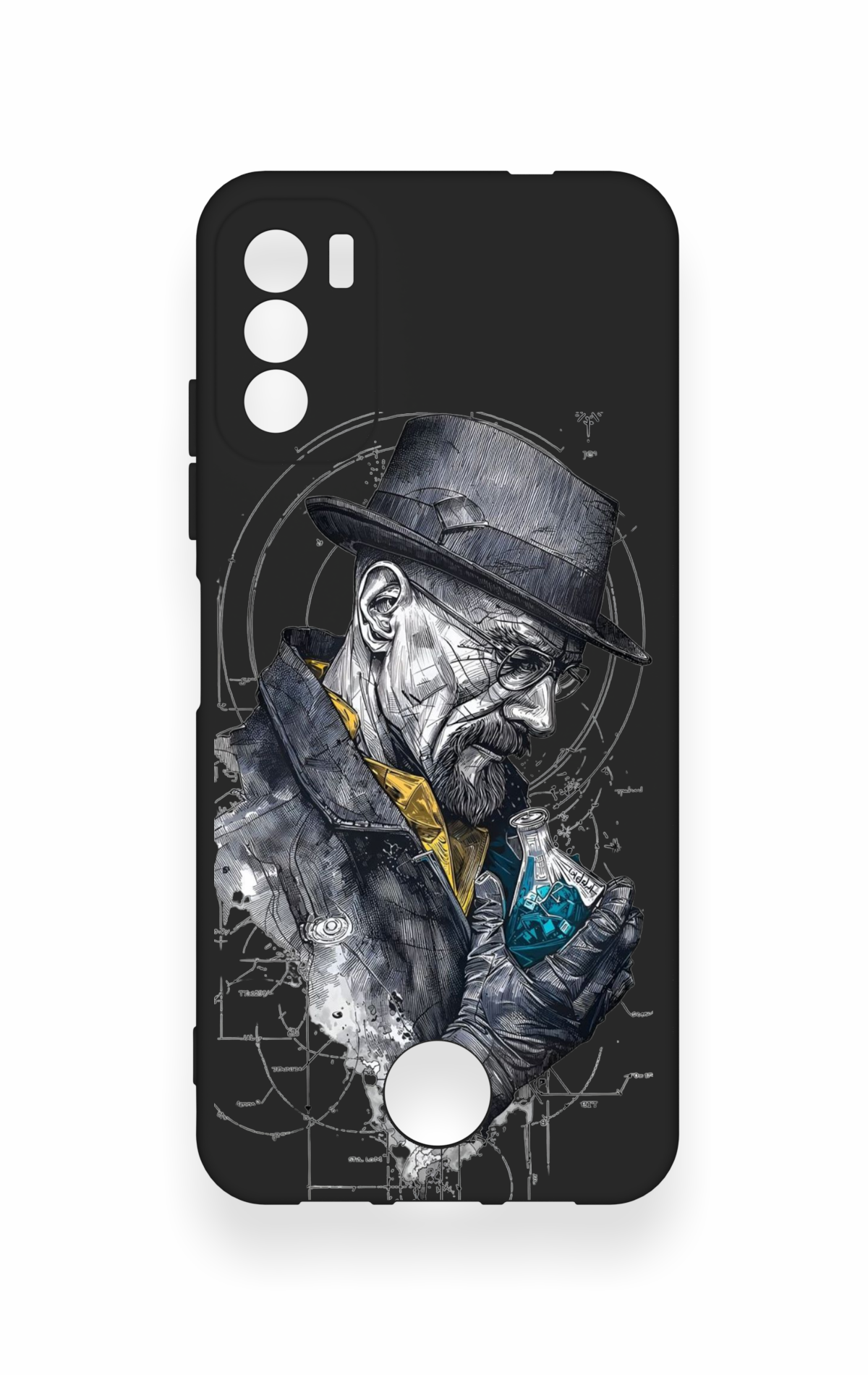 Reeder S19 Max Pro S Uyumlu Walter White Desenli Silikon Kılıf