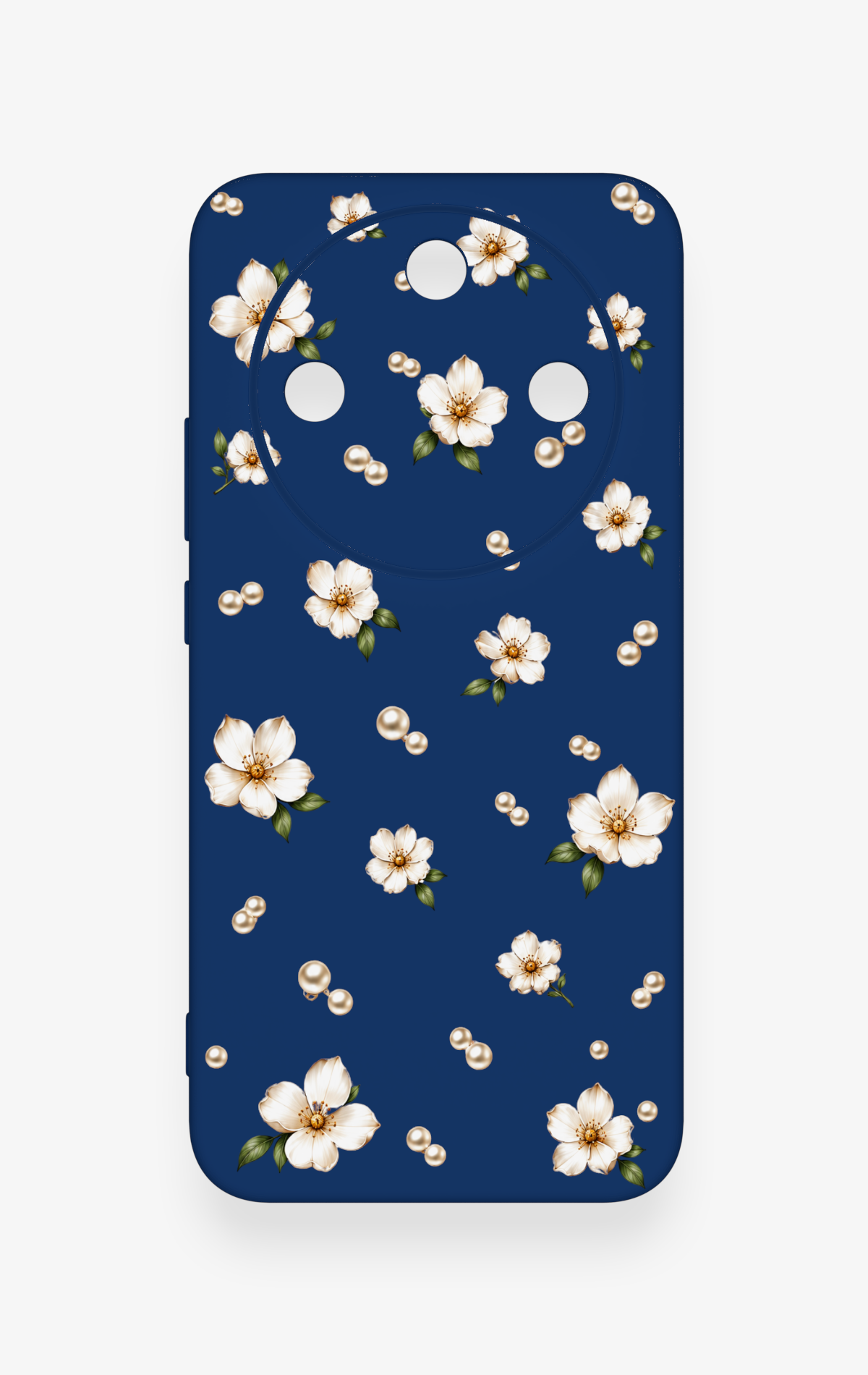 Honor Magic 8 Lite Uyumlu Papatya İnci Desenli Silikon Kılıf