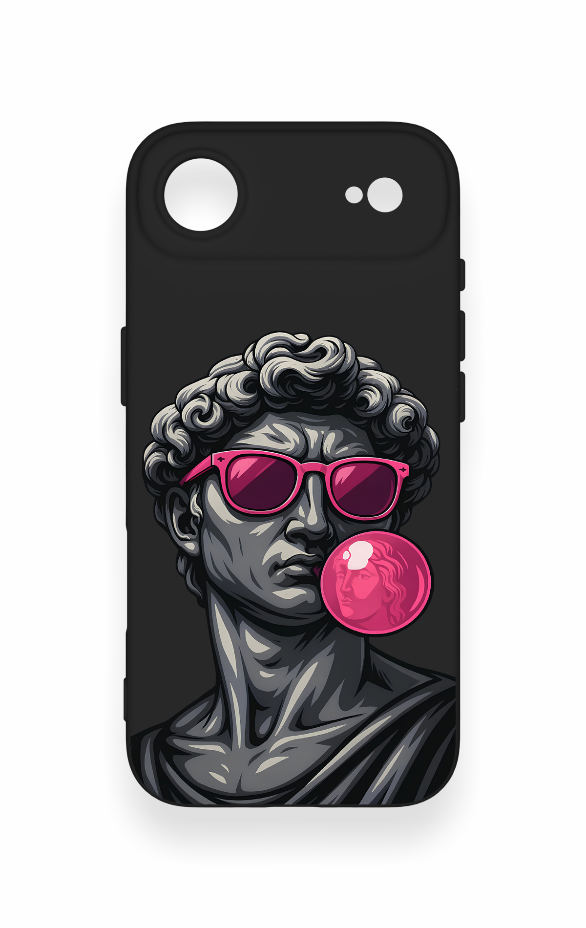 iPhone 17 Air Uyumlu Pop David Desenli Silikon Kılıf