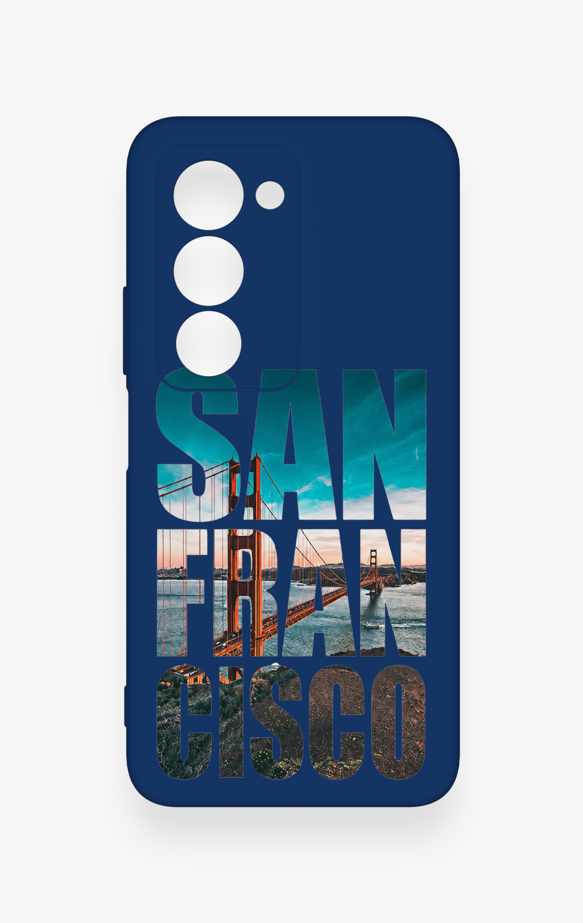 Redmi 15 5G Uyumlu San Francisco Desenli Silikon Kılıf