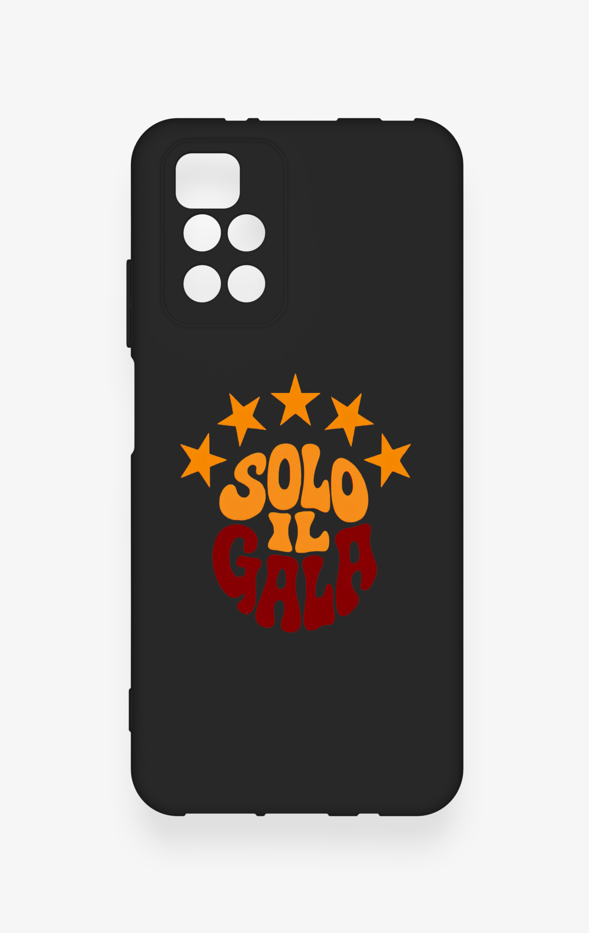 Redmi 10 2022 Uyumlu Solo IL Gala Desenli Silikon Kılıf