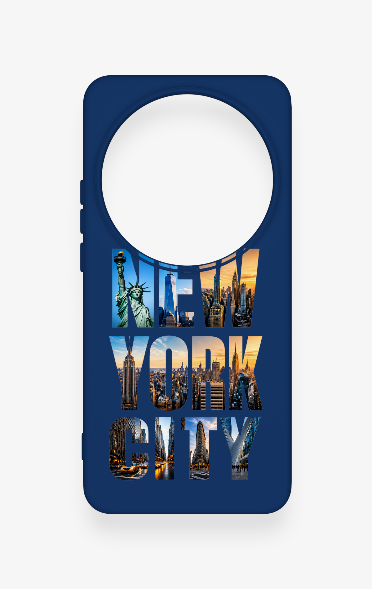 Xiaomi Mi 15 Ultra Uyumlu New York City Desenli Silikon Kılıf