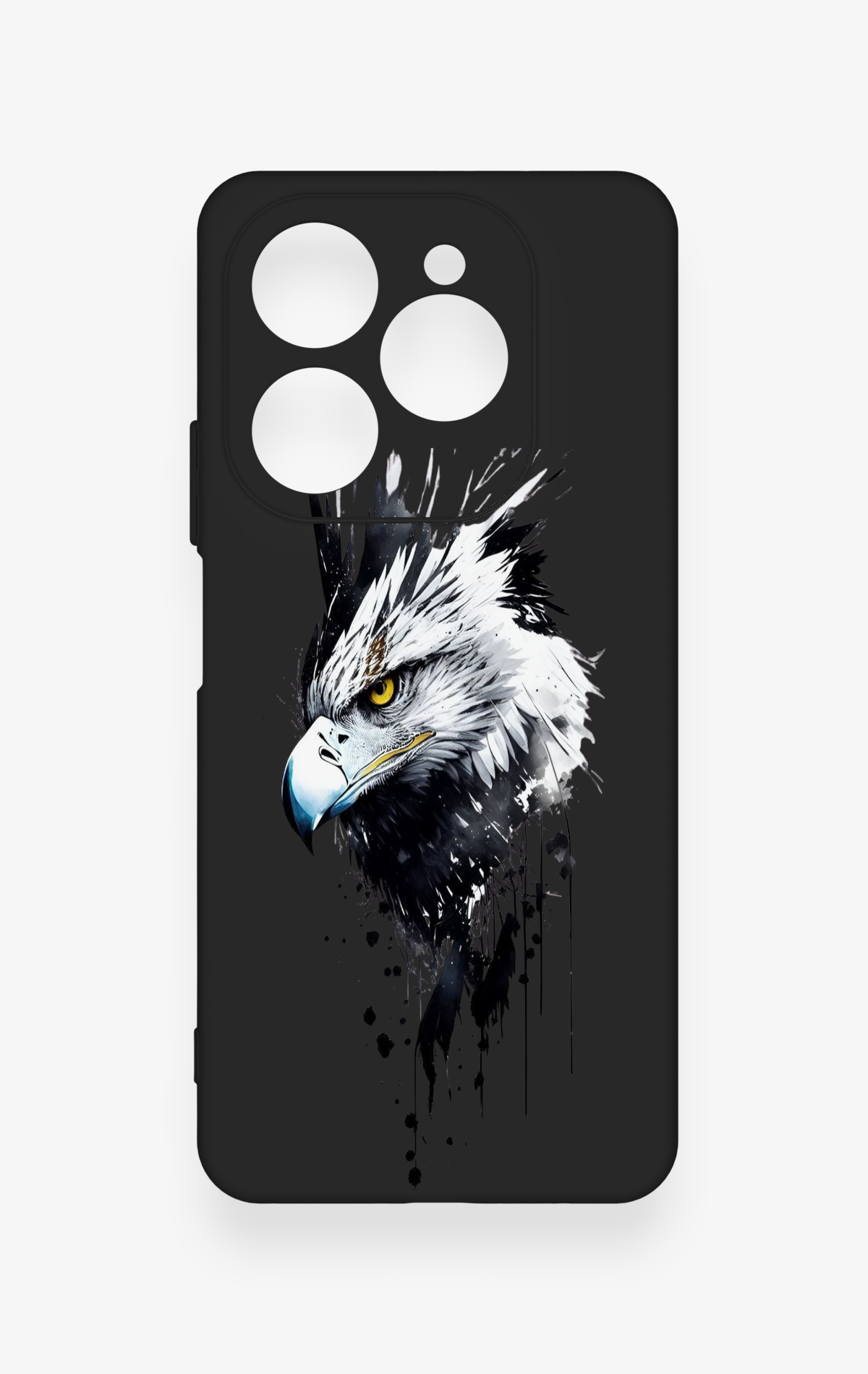 Tecno Spark 20 Pro Uyumlu Bald Eagle Desenli Silikon Kılıf