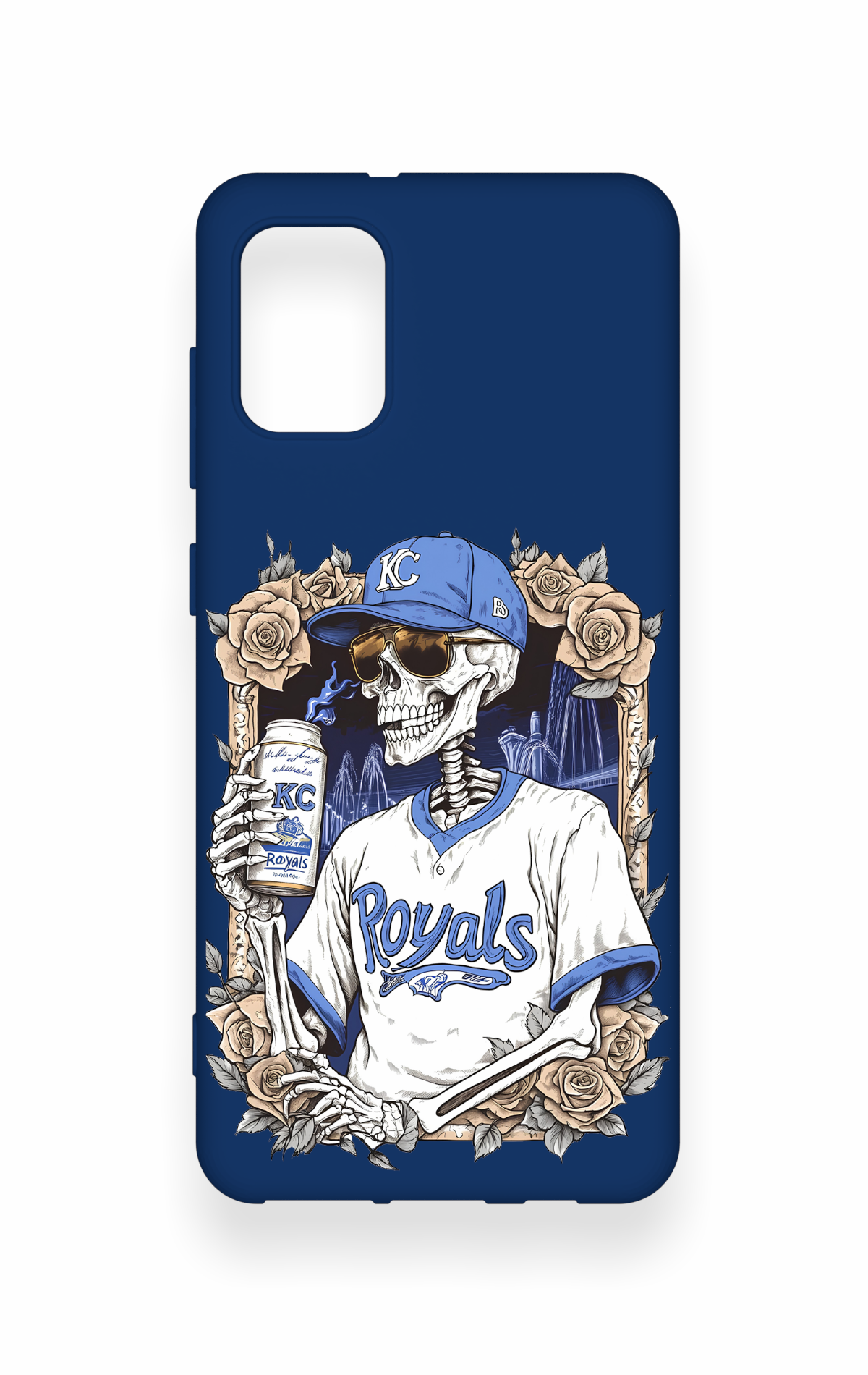 Samsung A31 Uyumlu Royals Desenli Silikon Kılıf