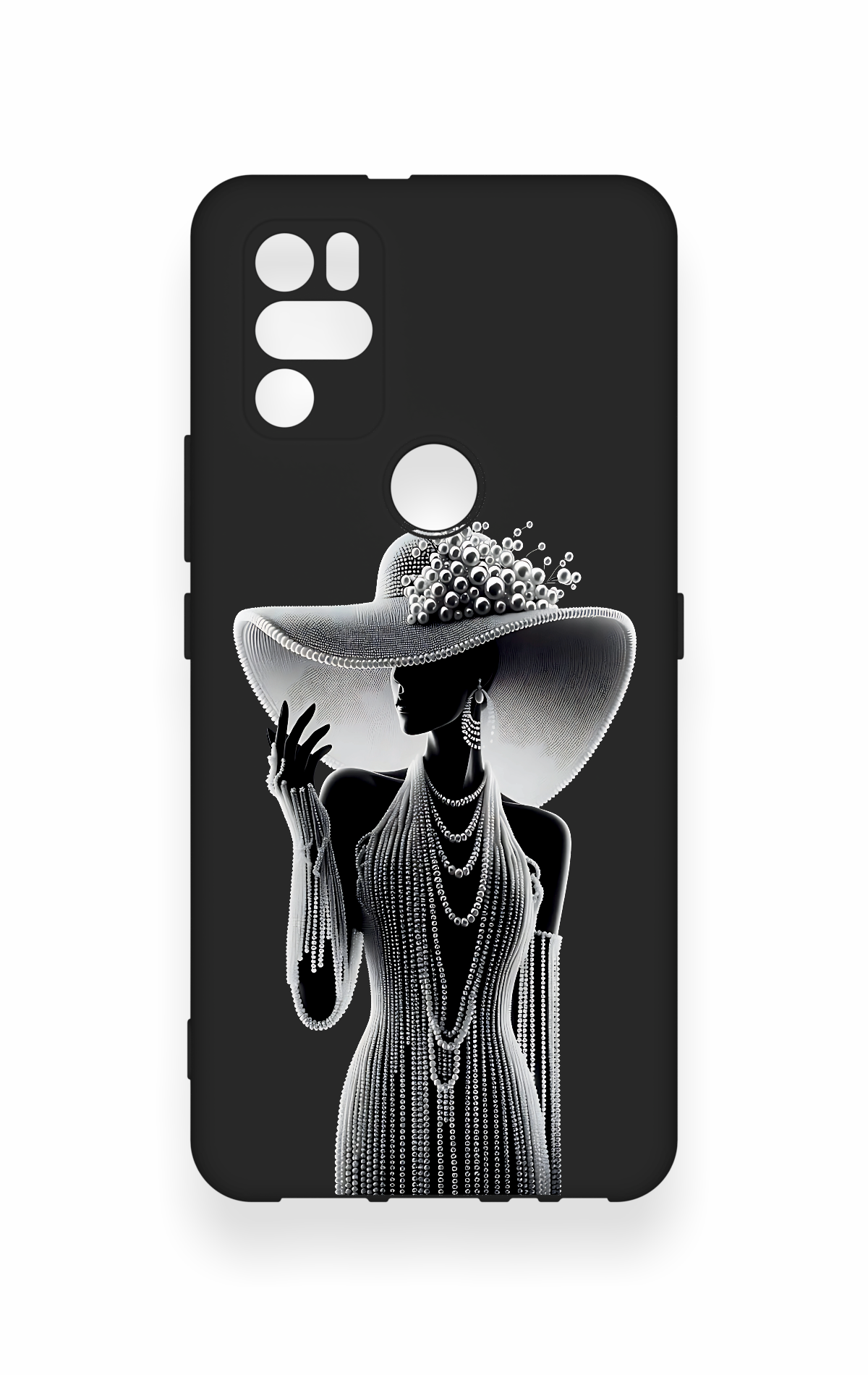Omix X300 Uyumlu Lady Desenli Silikon Kılıf