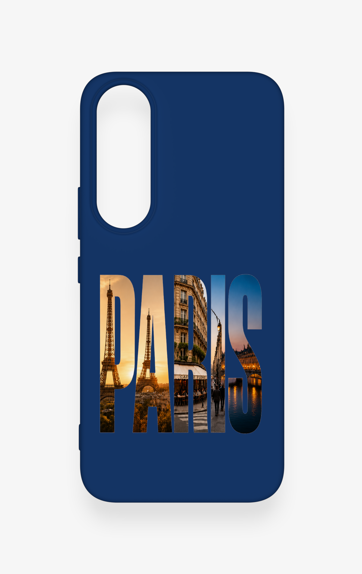 Vivo V70 FE 5G Uyumlu Paris Desenli Silikon Kılıf