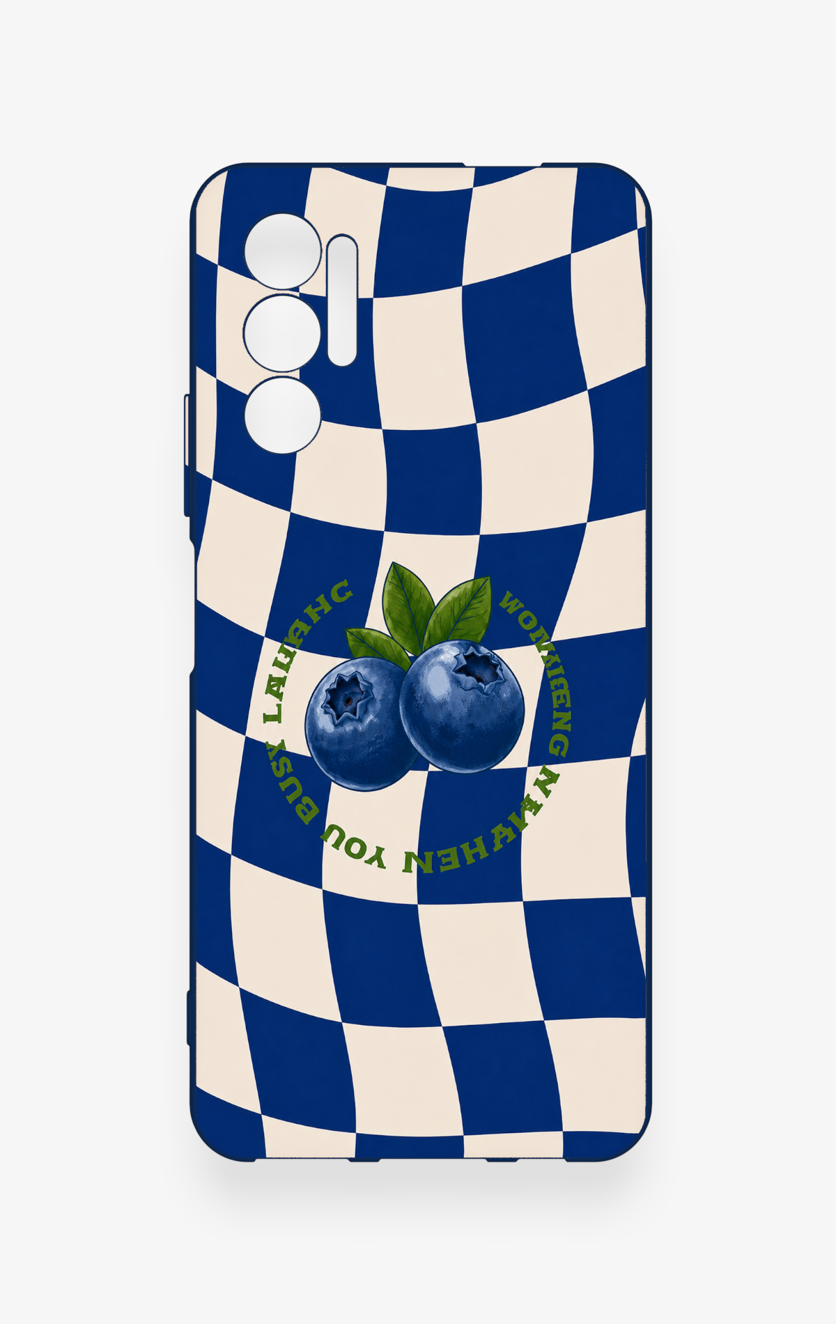Tecno Pova 3 Uyumlu Yaban Mersini Desenli Silikon Kılıf