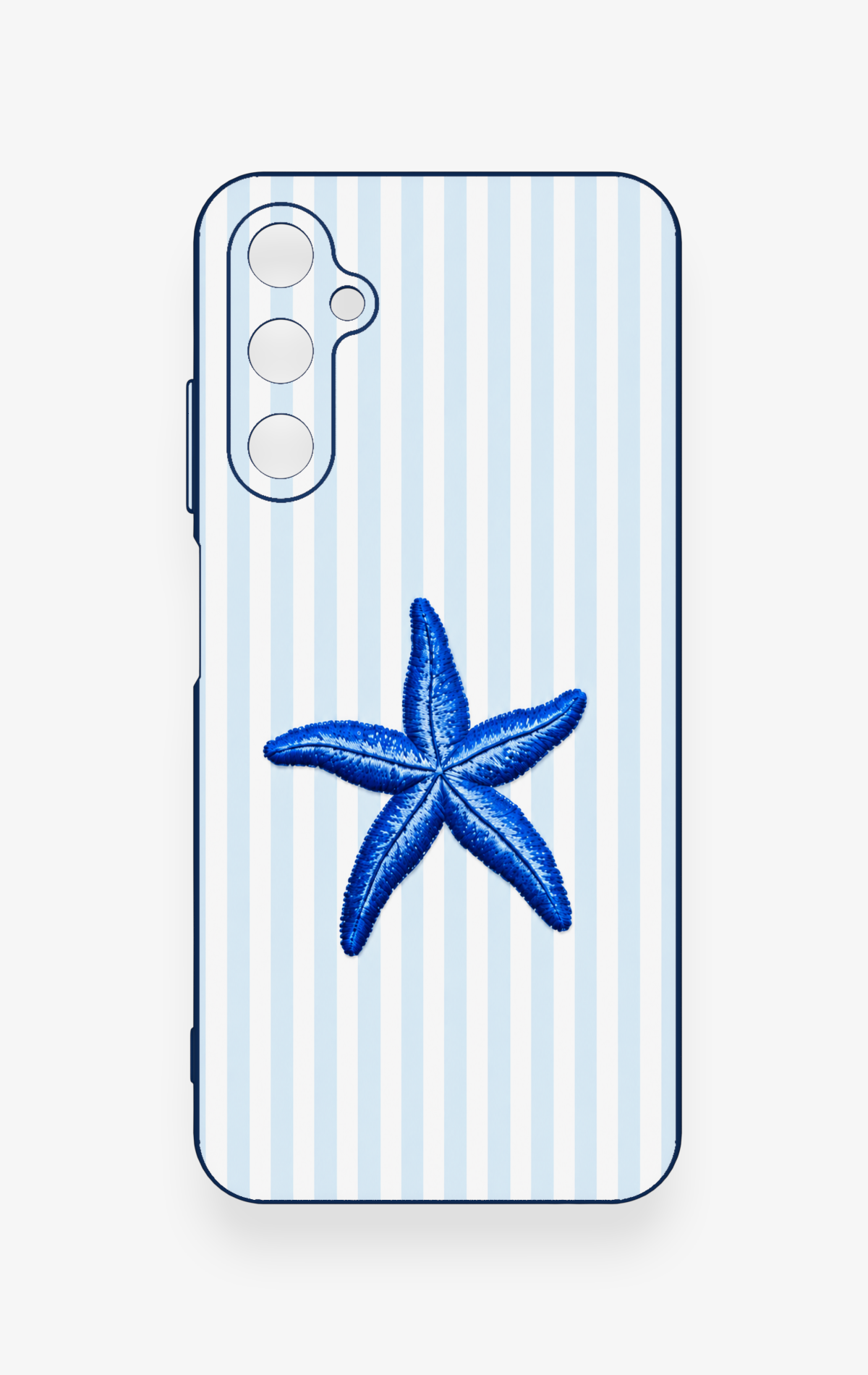 Samsung A05s Uyumlu Mavi Deniz Yıldızı Desenli Silikon Kılıf
