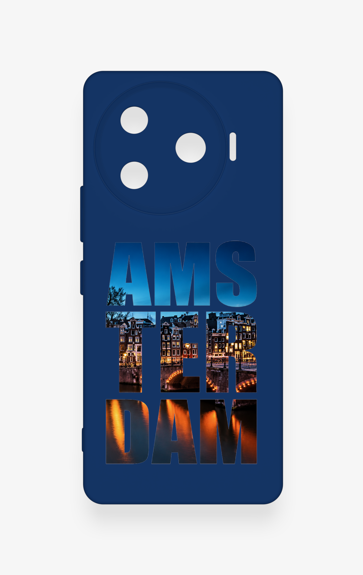Tecno Camon 30 Pro 5G Uyumlu Amsterdam Desenli Silikon Kılıf