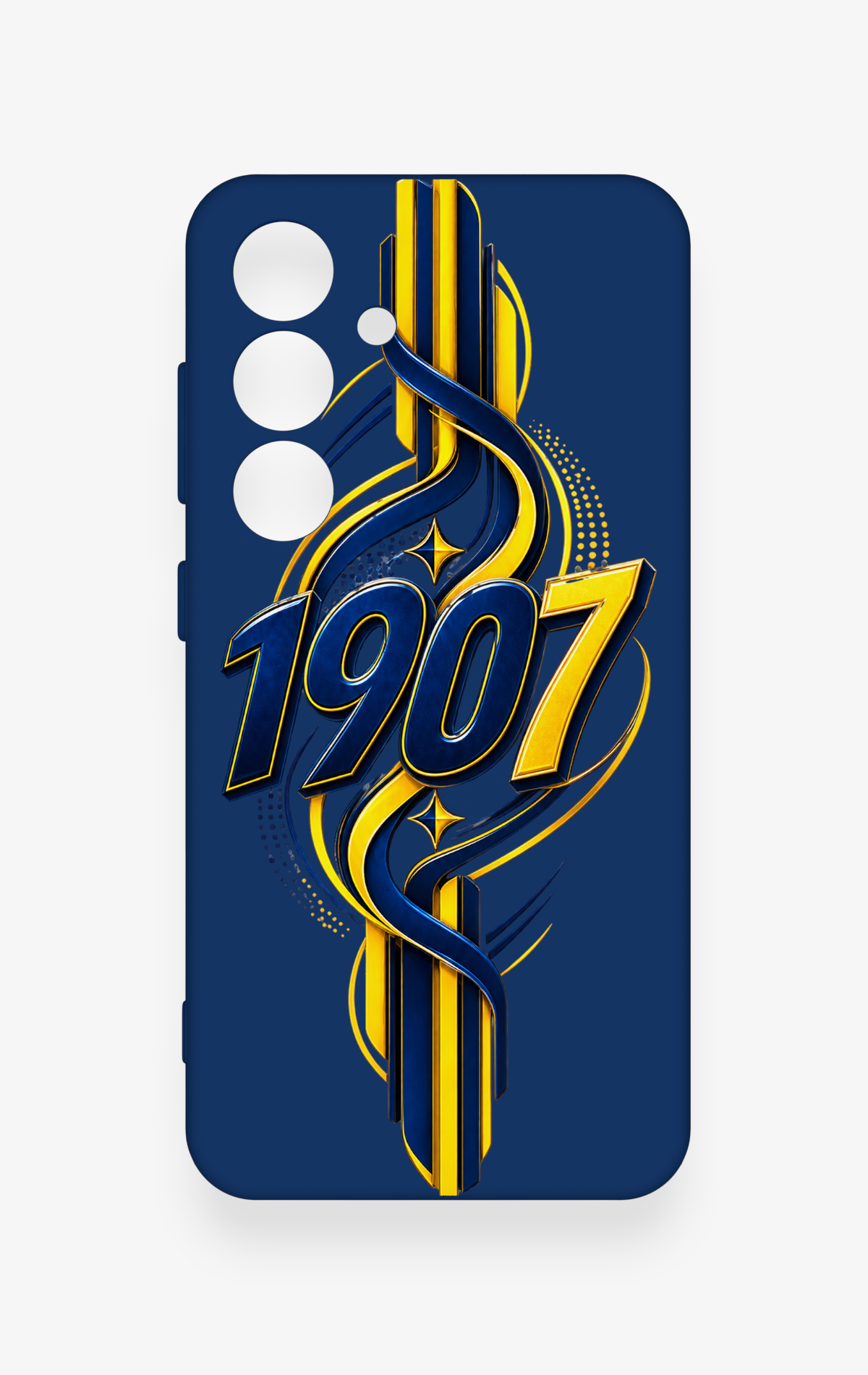 Samsung S24 Uyumlu FB-1907 Desenli Silikon Kılıf