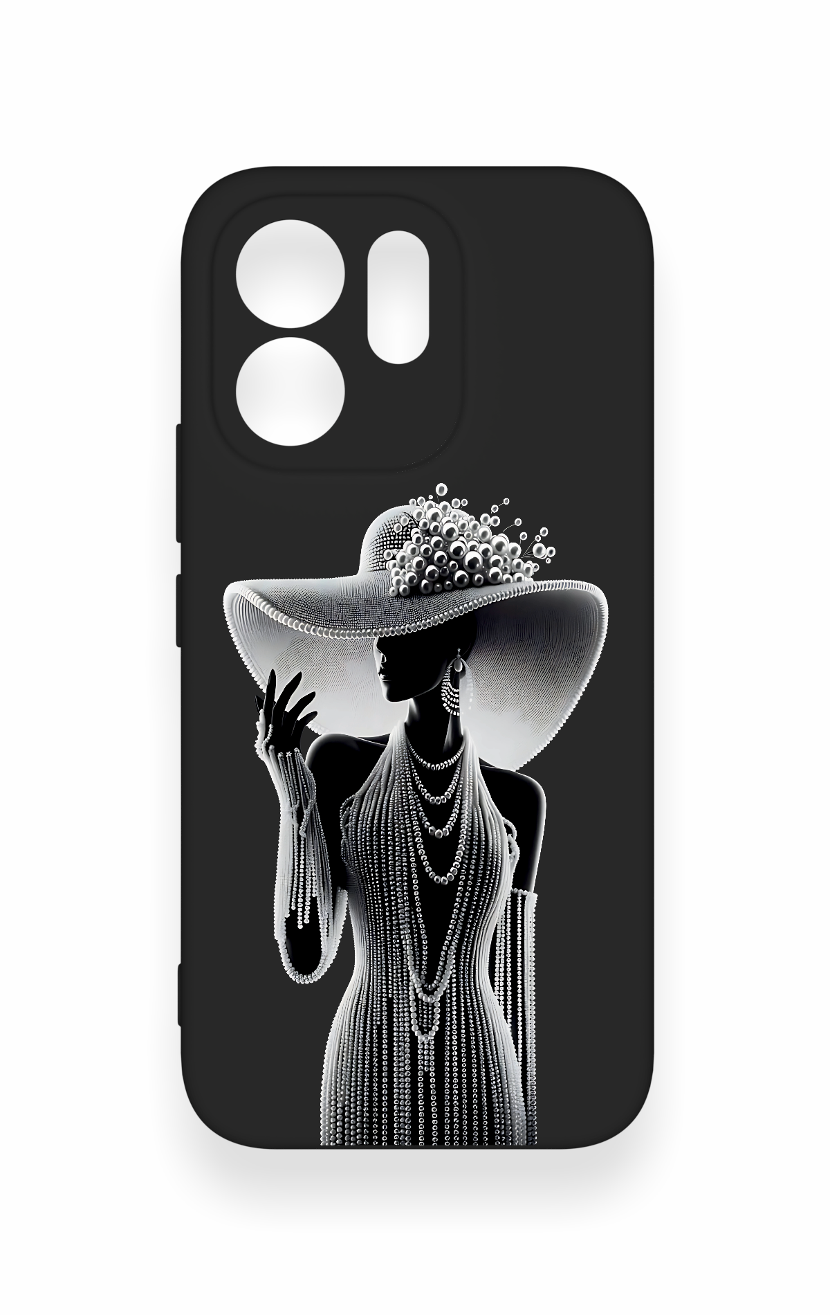 Vivo V70 5G Uyumlu Lady Desenli Silikon Kılıf