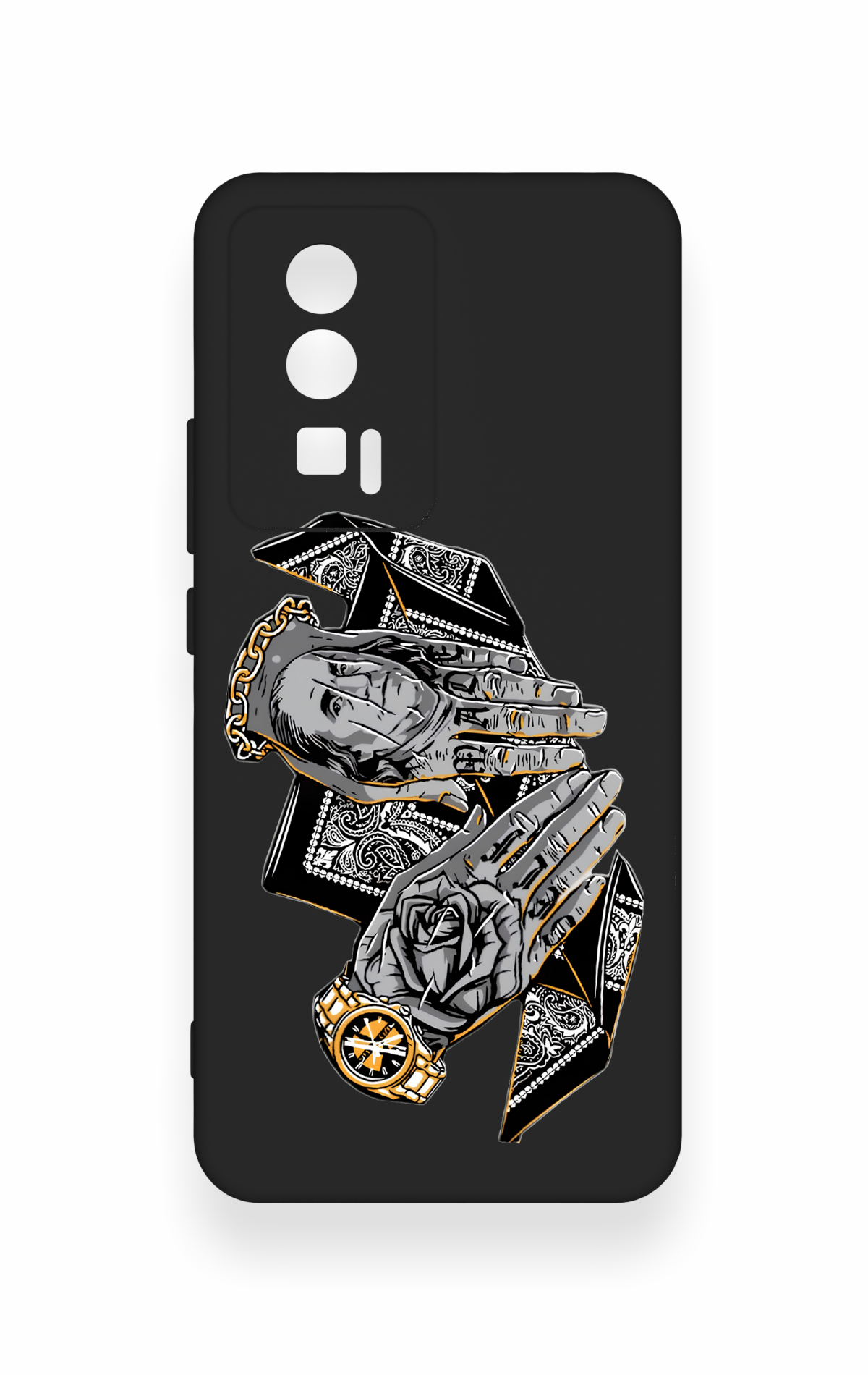 Poco F5 Pro Uyumlu Self Made Desenli Silikon Kılıf