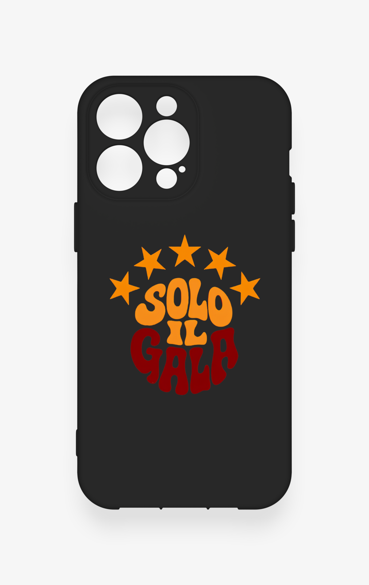 iPhone 13 Pro Max Uyumlu Solo IL Gala Desenli Silikon Kılıf