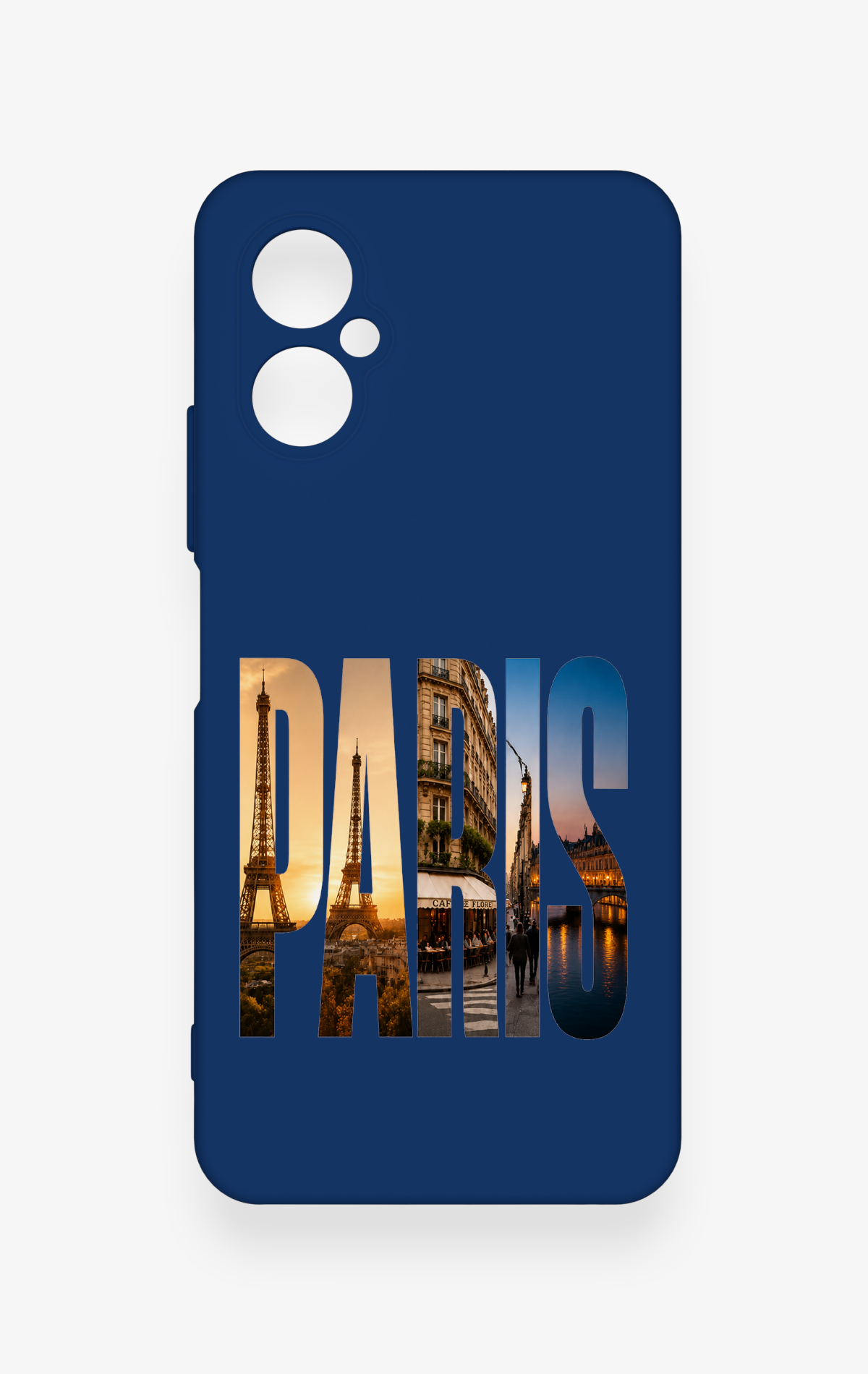 Omix X3 Uyumlu Paris Desenli Silikon Kılıf