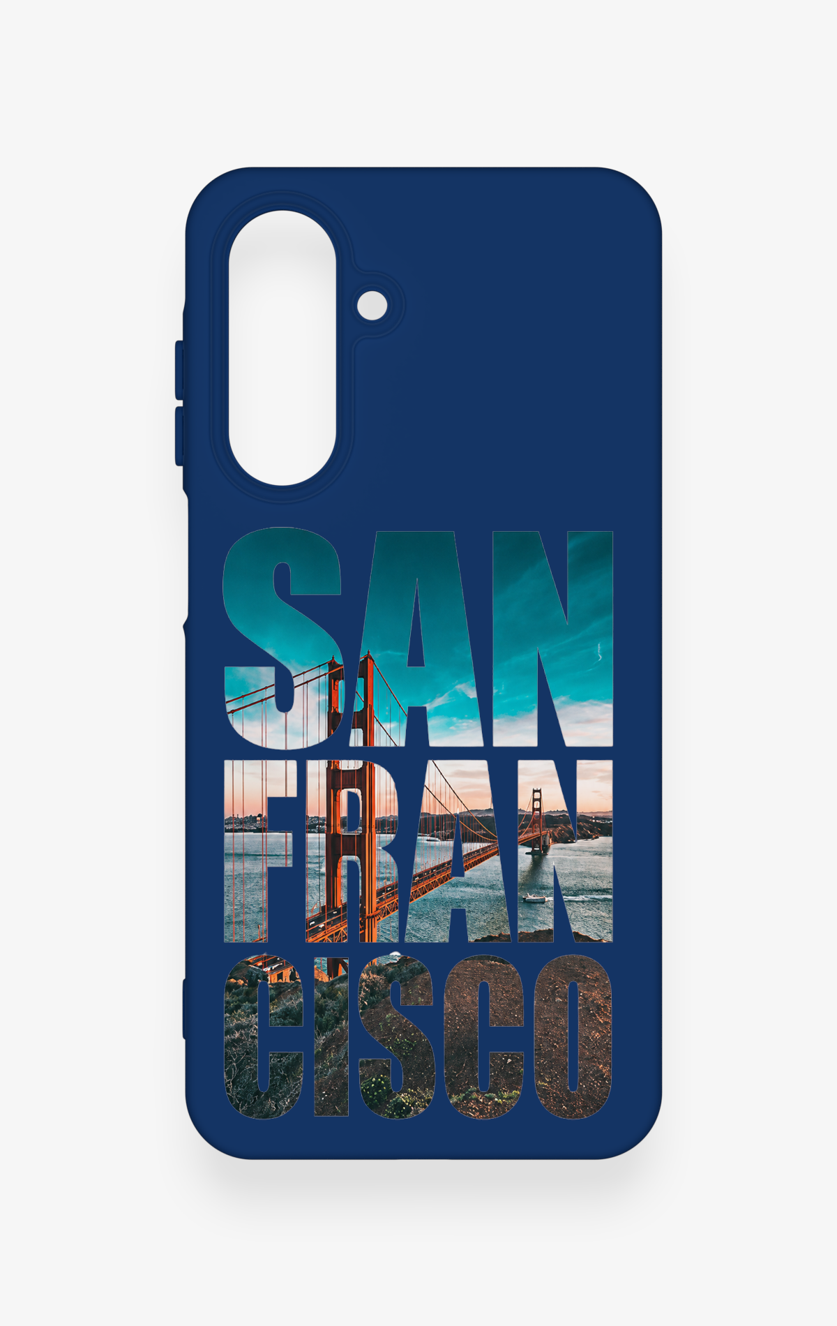 Samsung A26 Uyumlu San Francisco Desenli Silikon Kılıf