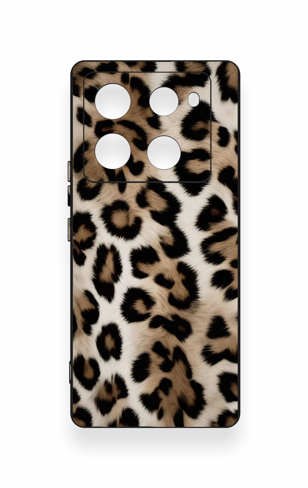İnfinix Note 40 Pro Uyumlu Leopar Derisi Desenli Silikon Kılıf