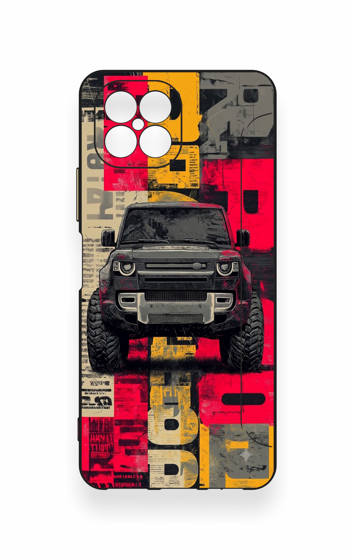 Omix X600 Uyumlu Defender Truck Desenli Silikon Kılıf