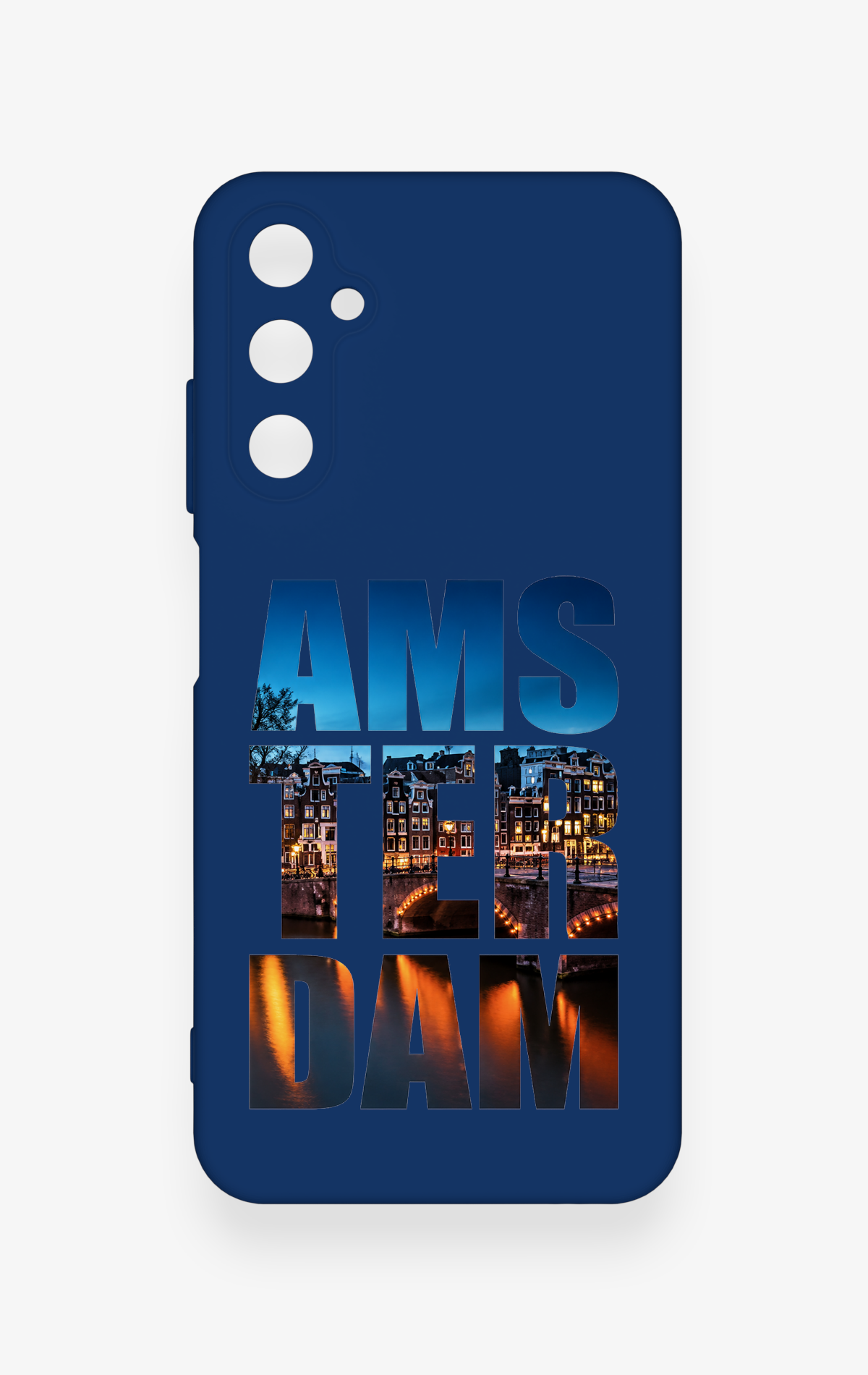 Samsung A05s Uyumlu Amsterdam Desenli Silikon Kılıf