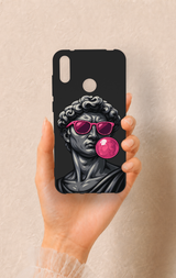 Huawei Y7 2019 Uyumlu Pop David Desenli Silikon Kılıf