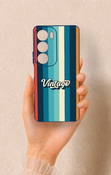 Vivo Y19s Uyumlu Vintage Desenli Silikon Kılıf