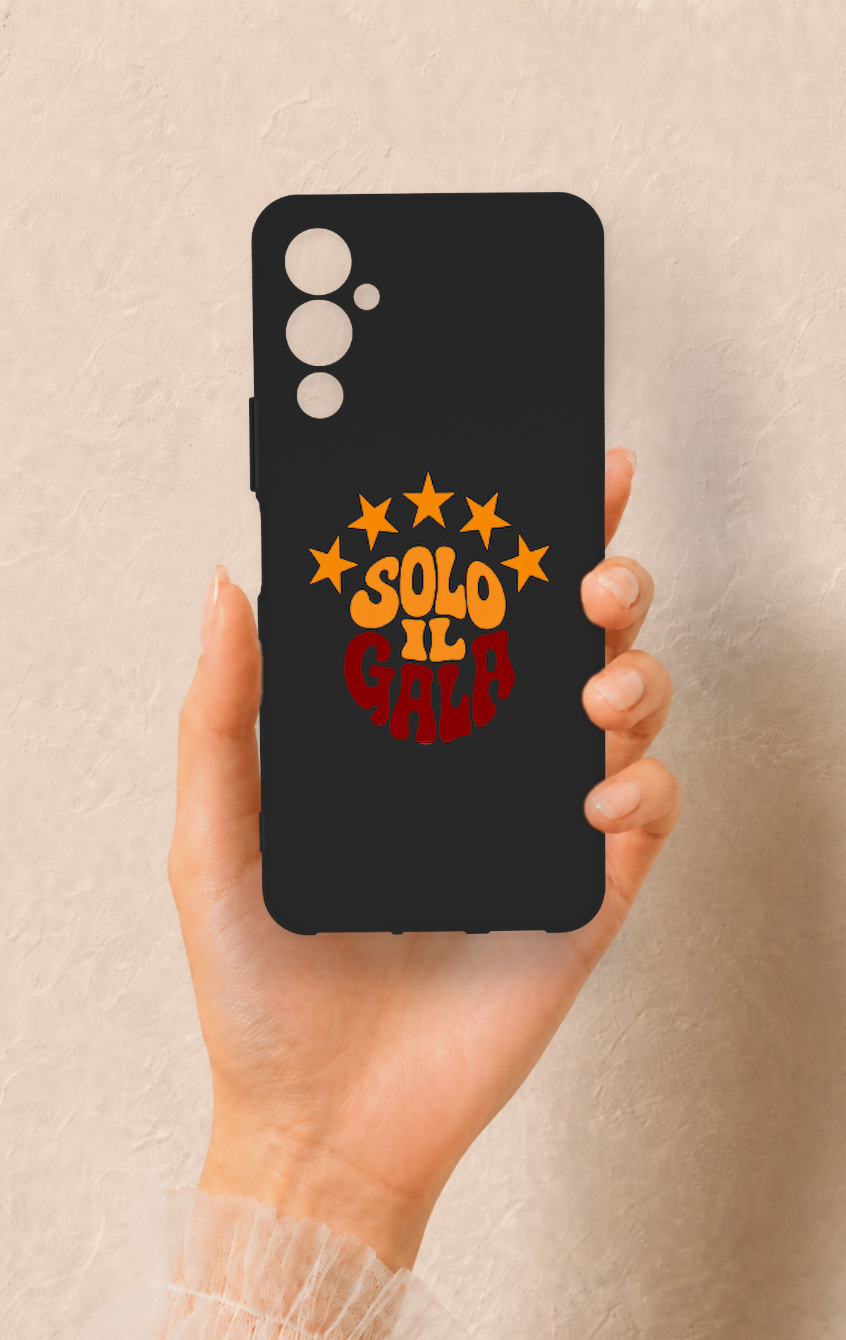 Tecno Pova Neo 4 Uyumlu Solo IL Gala Desenli Silikon Kılıf