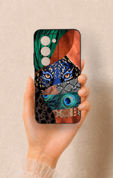 Redmi 15 5G Uyumlu Amazon Kaplan Desenli Silikon Kılıf