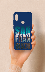 Huawei Y6 2019 Uyumlu San Francisco Desenli Silikon Kılıf