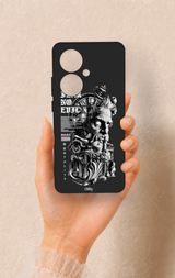 Oppo Reno 11F Uyumlu Fear No Evil Desenli Silikon Kılıf