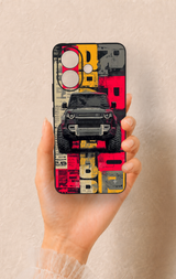 Vivo V60 Lite Uyumlu Defender Truck Desenli Silikon Kılıf